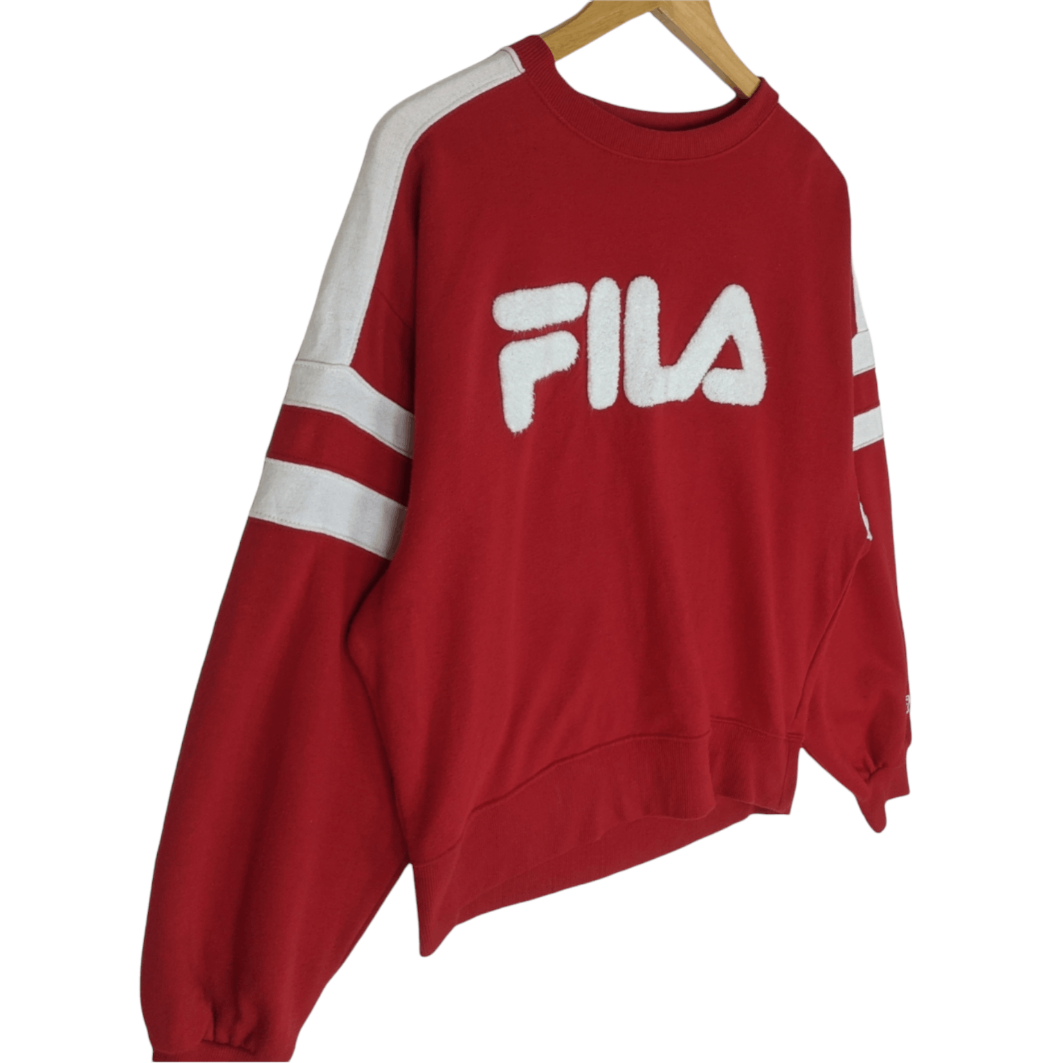 Fila FILA Big Spell Out Logo Jumper Sweatshirt Size L / US 10 / IT 46 - 3 Thumbnail