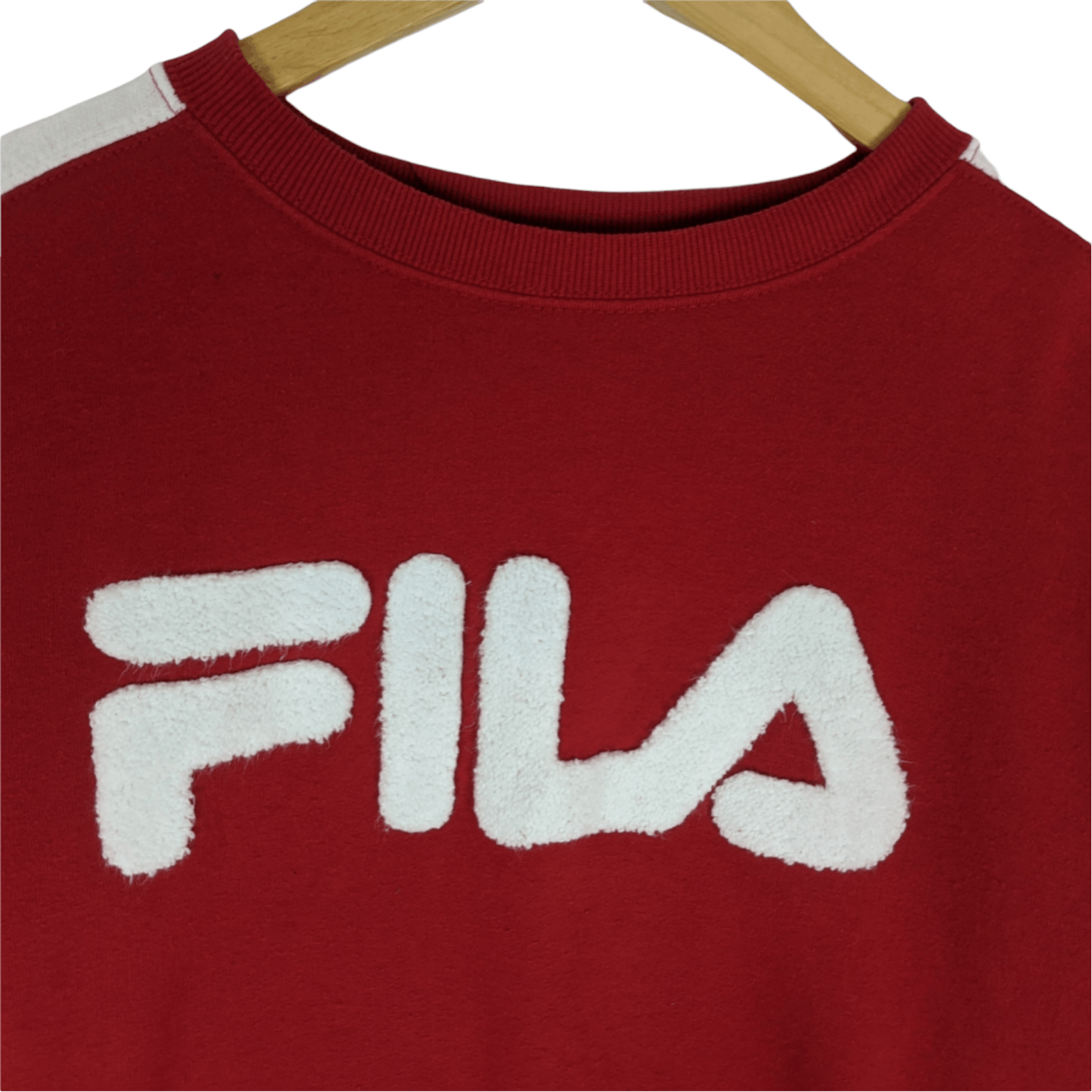 Fila FILA Big Spell Out Logo Jumper Sweatshirt Size L / US 10 / IT 46 - 4 Thumbnail