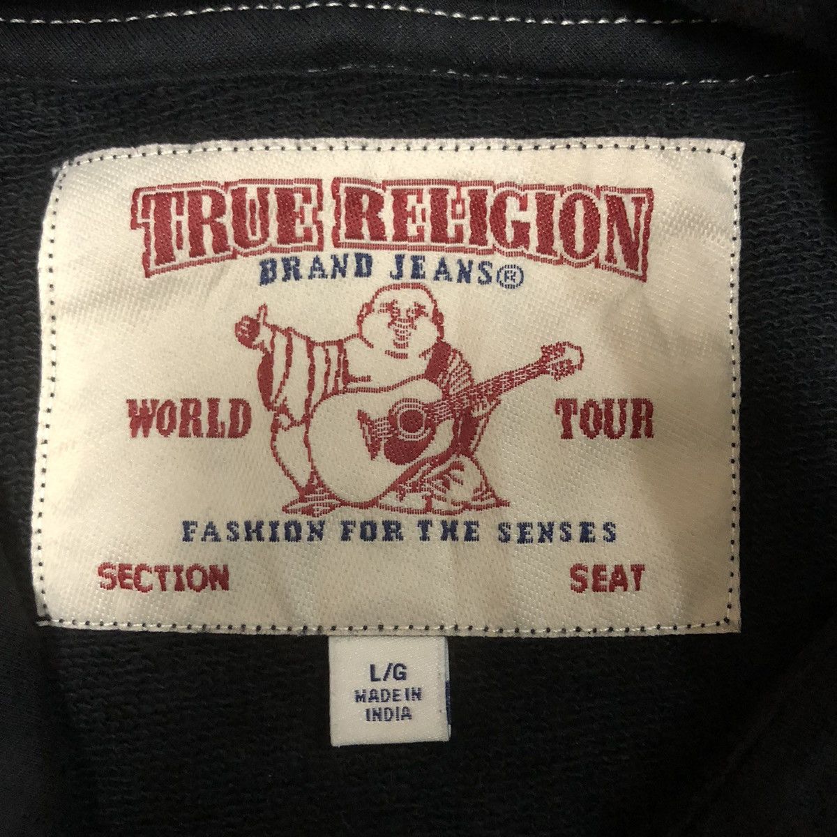 True Religion Buddha Guitar True Religion Zipper Hodie Size US L / EU 52-54 / 3 - 6 Thumbnail