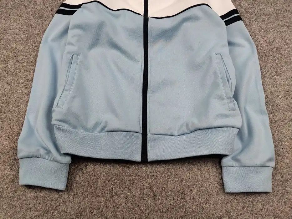 Sergio Tacchini Sergio Tacchini track top light Blue White Light Zip Jacket Size US XL / EU 56 / 4 - 4 Thumbnail