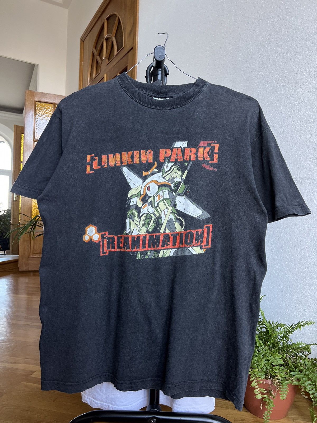 Pre-owned Band Tees X Rap Tees 2002 Linkin Park Reanimation Vintage T-shirt In Black