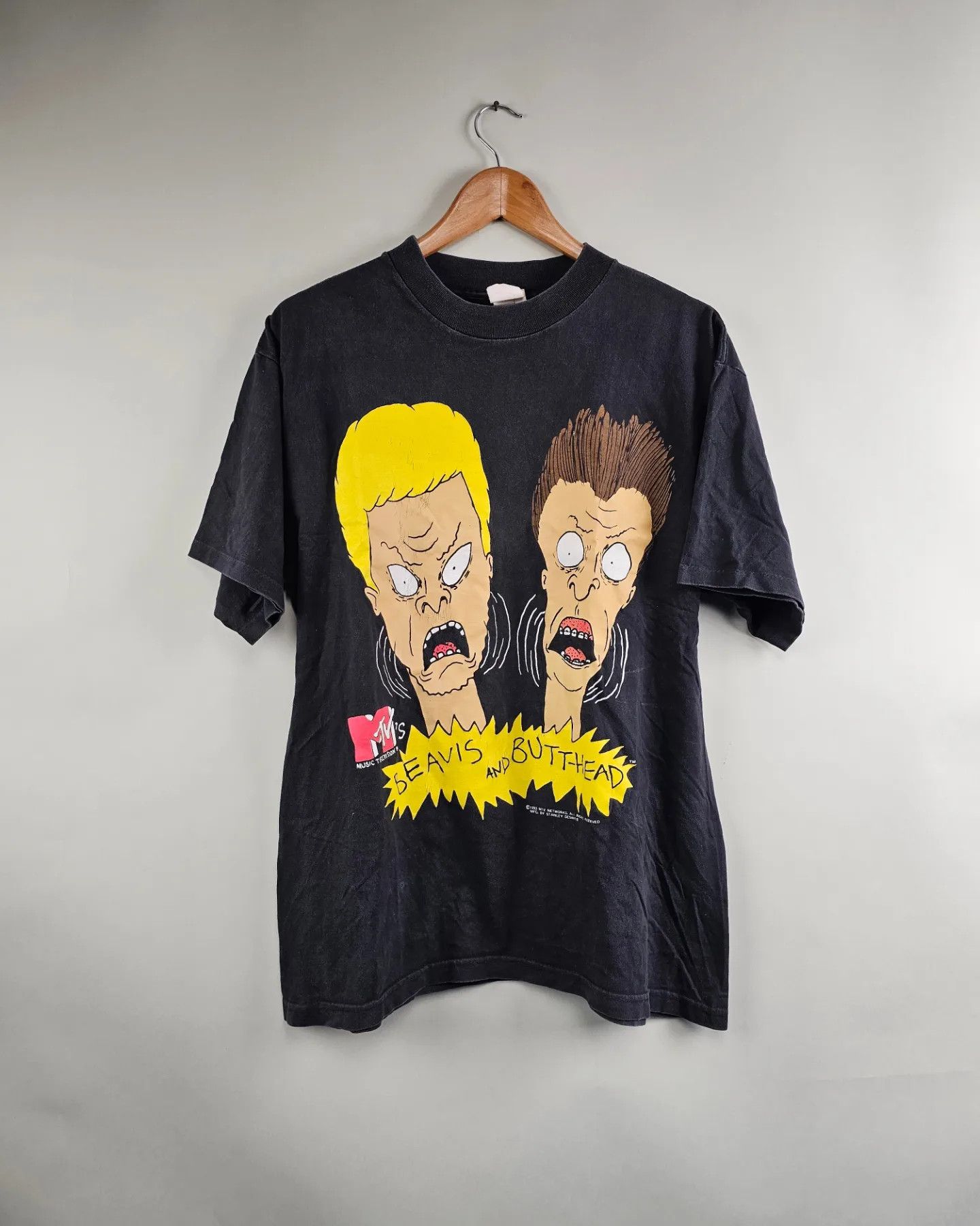Mtv × Vintage 1991 MTV's Beavis and Butthead tee Size US L / EU 52-54 / 3 - 6 Thumbnail