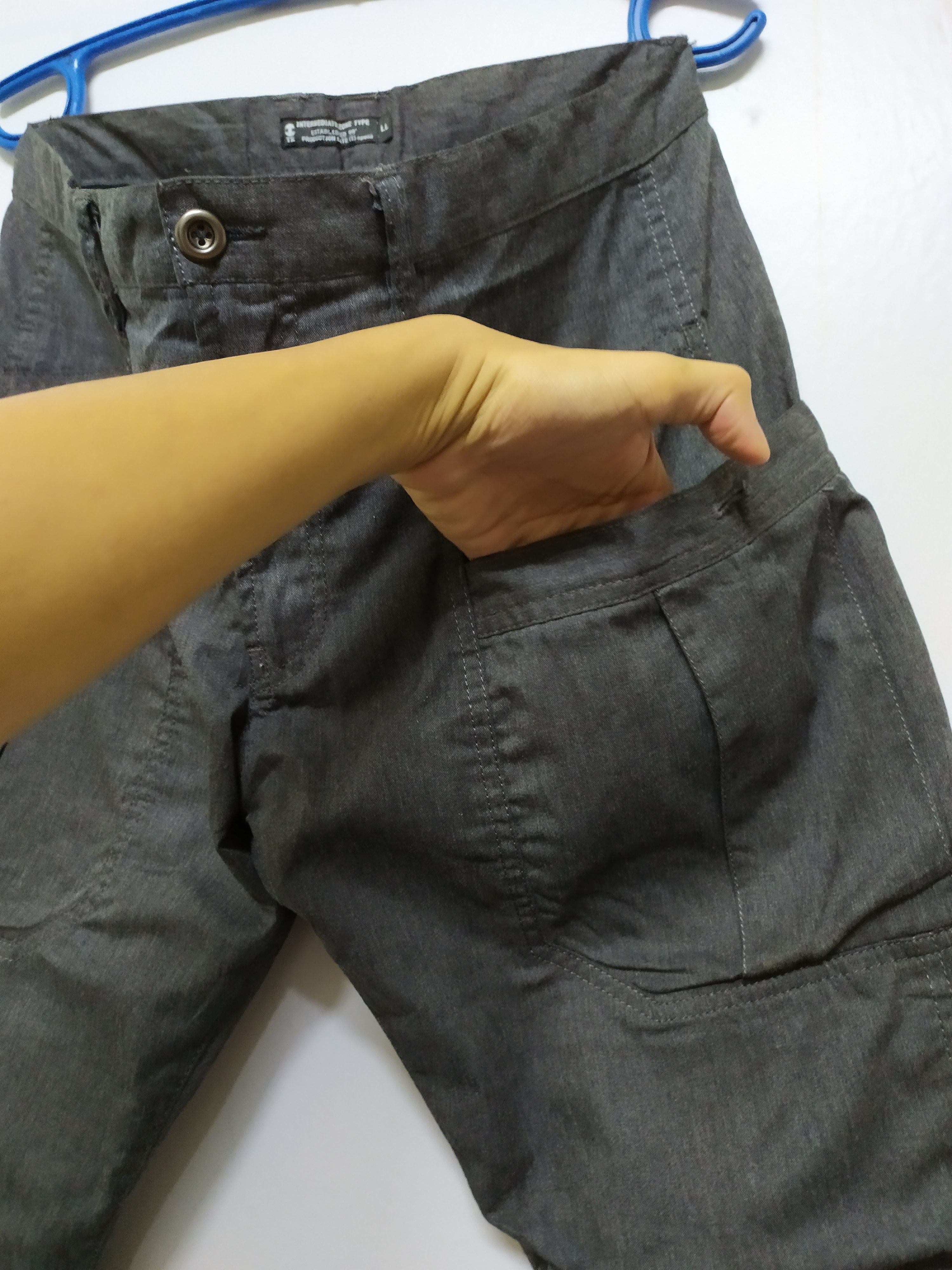 Japanese Brand × Takeo Kikuchi TEKEO KIKUCHI CARGO PANTS BIG POCKET Size US 33 - 4 Thumbnail