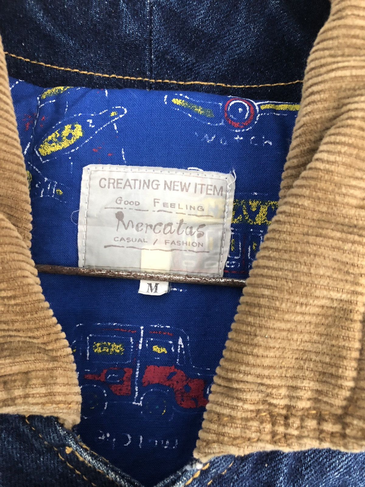Japanese Brand × Vintage metcatus Denim jacket Size US M / EU 48-50 / 2 - 6 Thumbnail