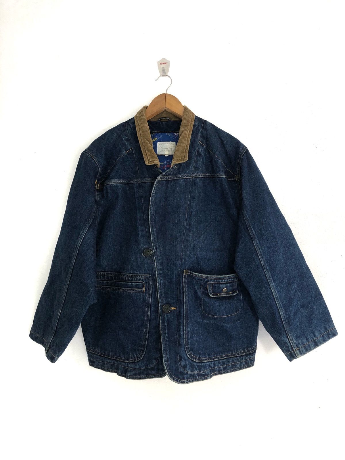 Japanese Brand × Vintage metcatus Denim jacket Size US M / EU 48-50 / 2 - 1 Thumbnail