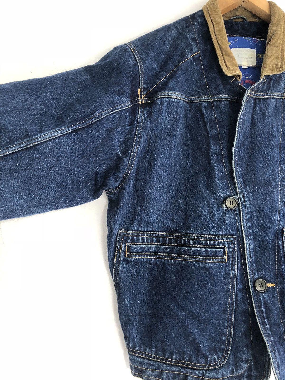 Japanese Brand × Vintage metcatus Denim jacket Size US M / EU 48-50 / 2 - 3 Thumbnail