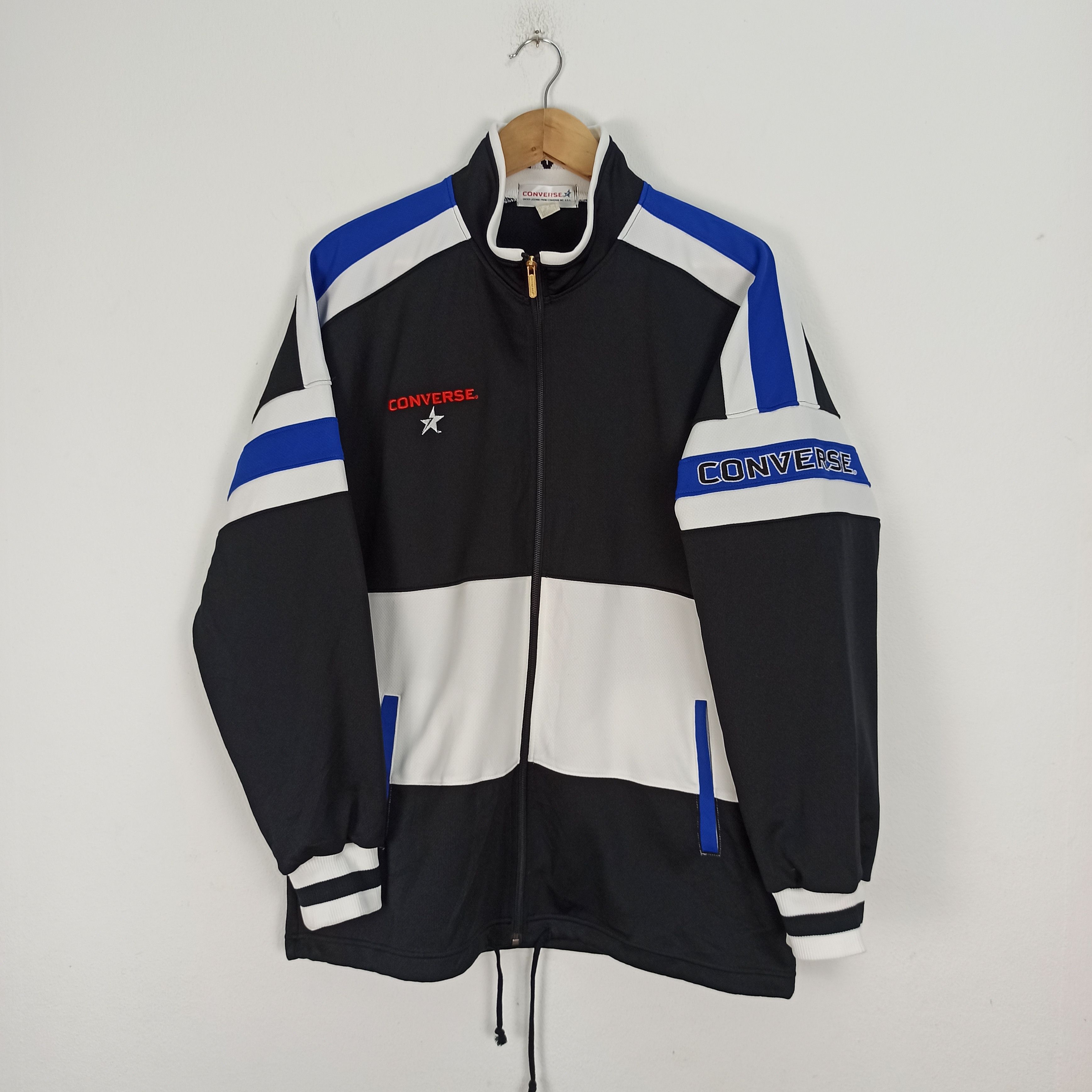 Converse Vintage Converse Sweater Full Zipper Nice Design Size US XL / EU 56 / 4 - 1 Thumbnail