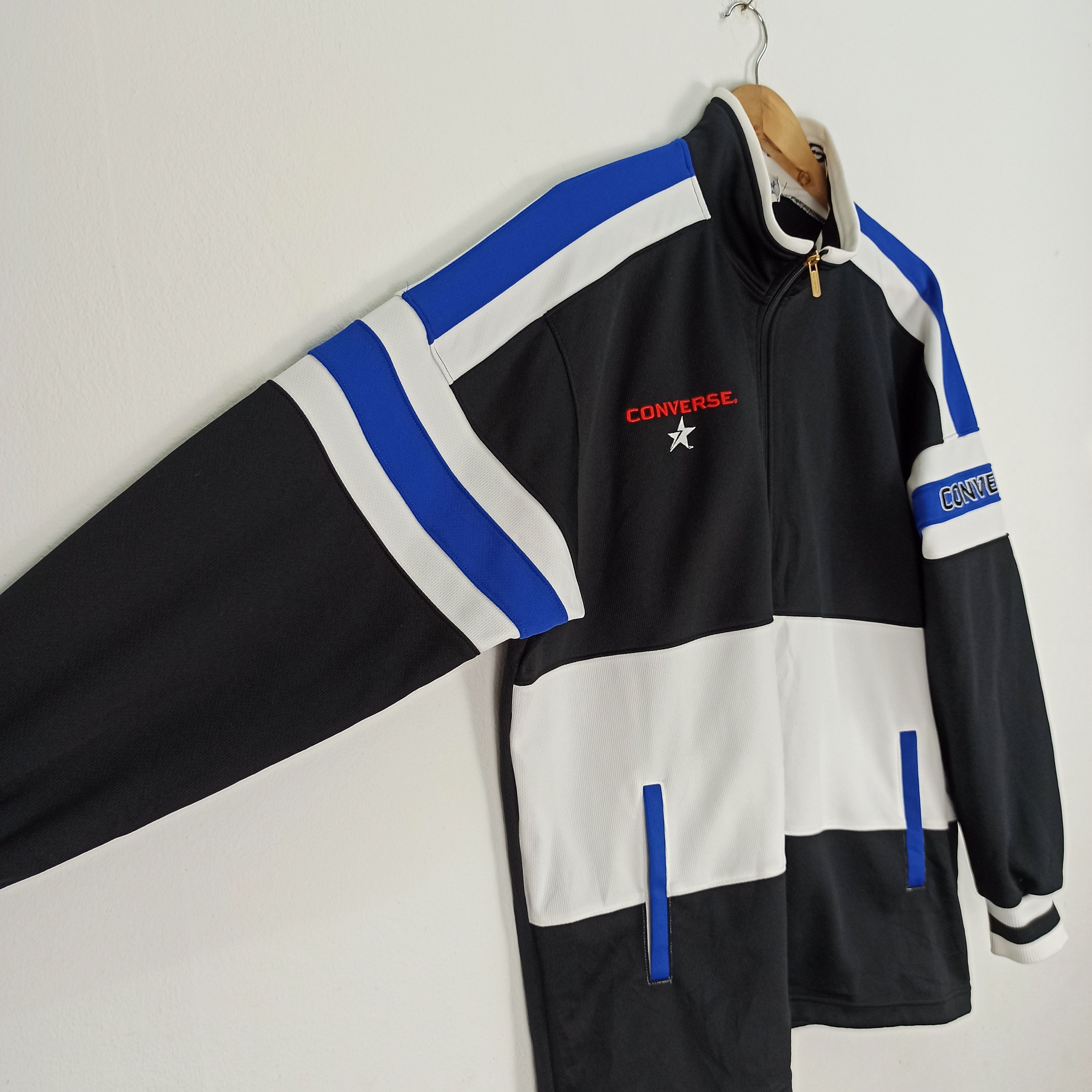 Converse Vintage Converse Sweater Full Zipper Nice Design Size US XL / EU 56 / 4 - 6 Thumbnail