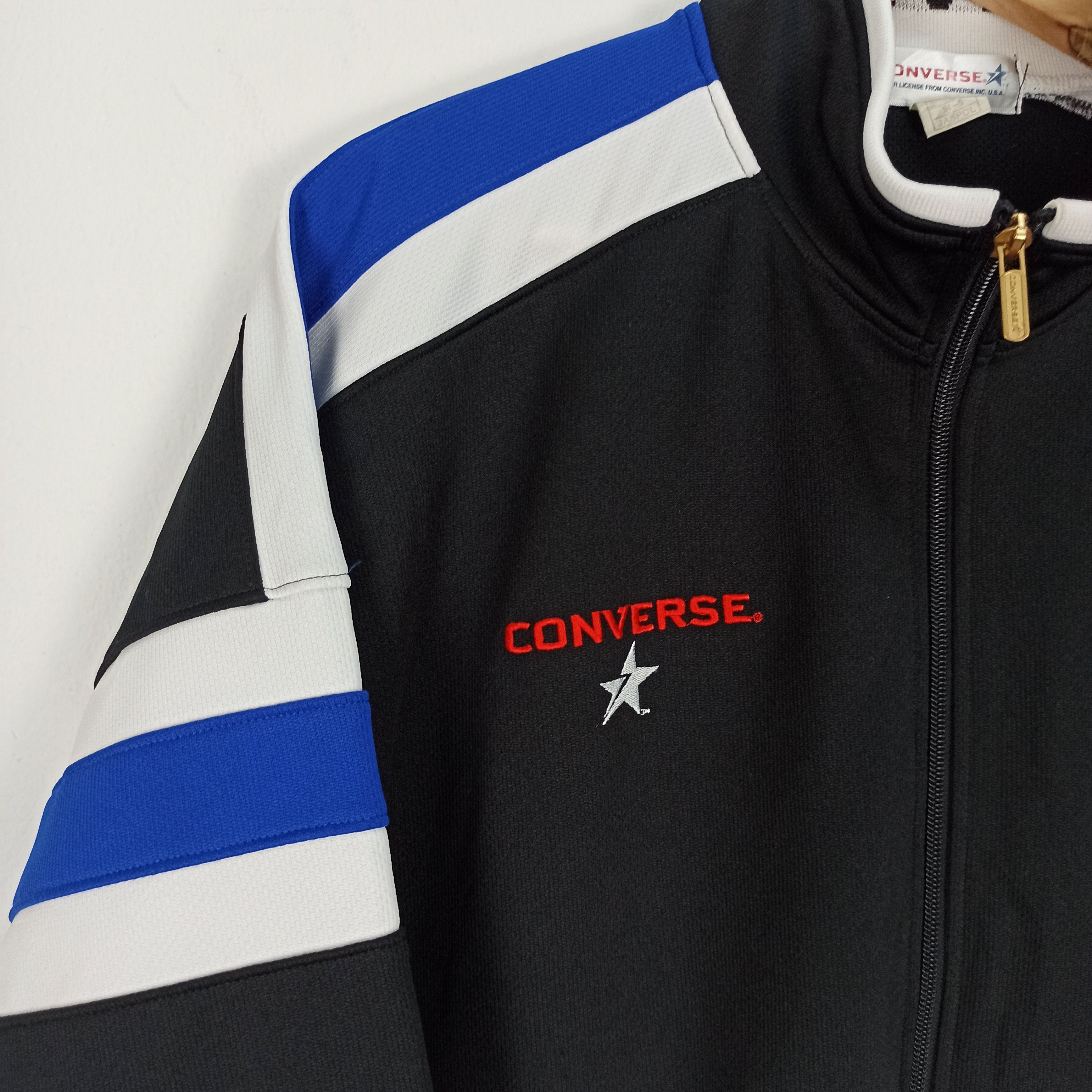 Converse Vintage Converse Sweater Full Zipper Nice Design Size US XL / EU 56 / 4 - 5 Thumbnail