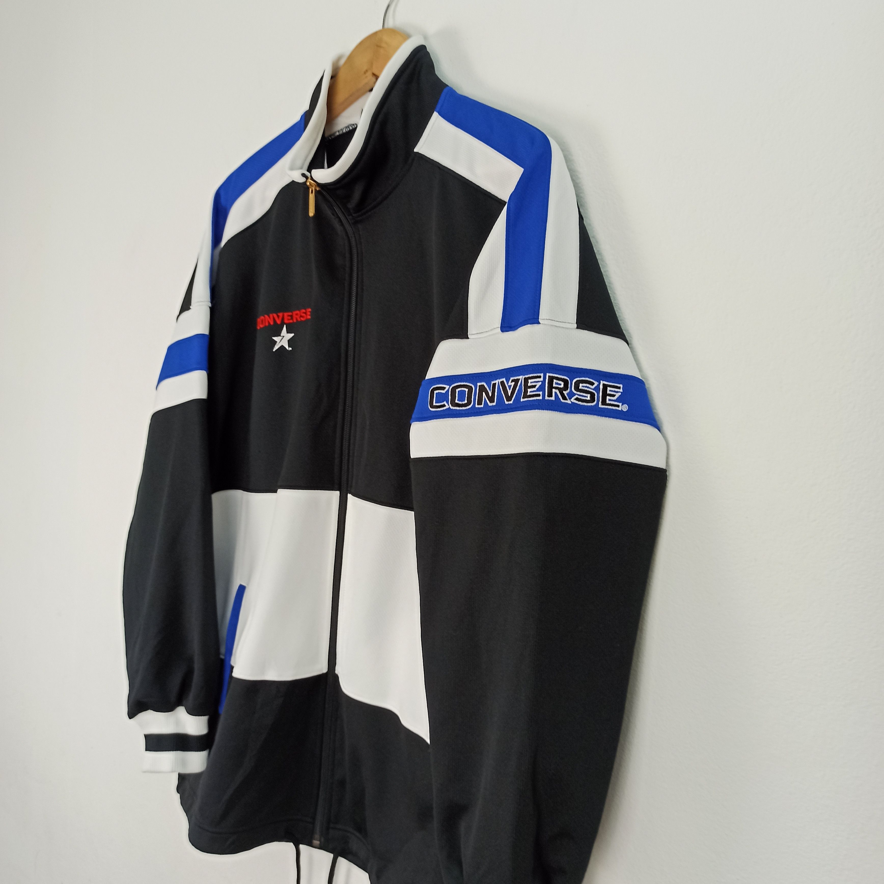 Converse Vintage Converse Sweater Full Zipper Nice Design Size US XL / EU 56 / 4 - 2 Thumbnail