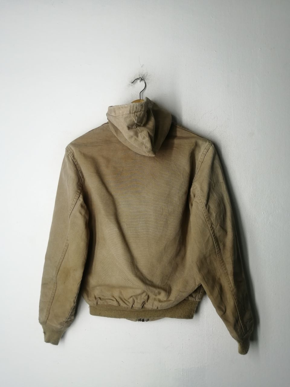 Carhartt Light Brown Carhartt Zipper Jacket with Hood Size US S / EU 44-46 / 1 - 2 Thumbnail