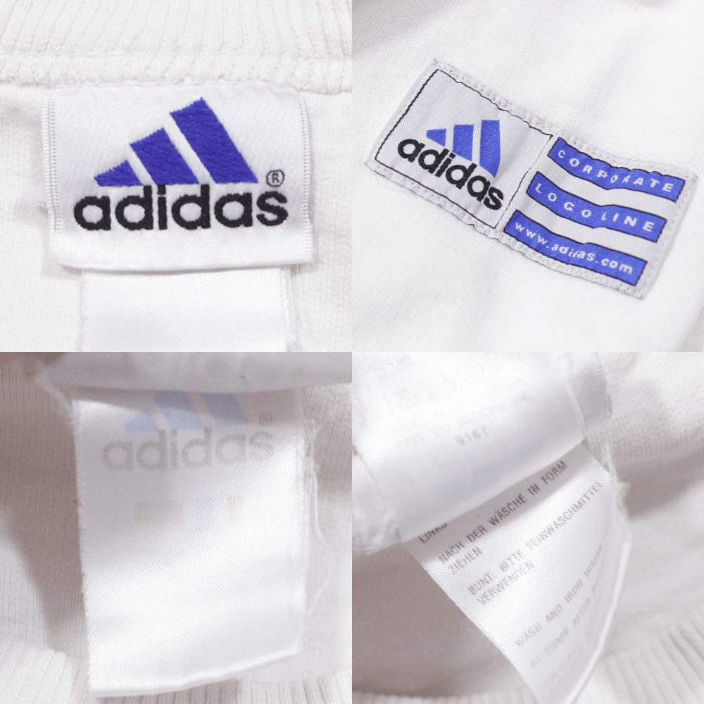 Adidas 90S Big Logo Sweatshirt Size US M / EU 48-50 / 2 - 8 Thumbnail