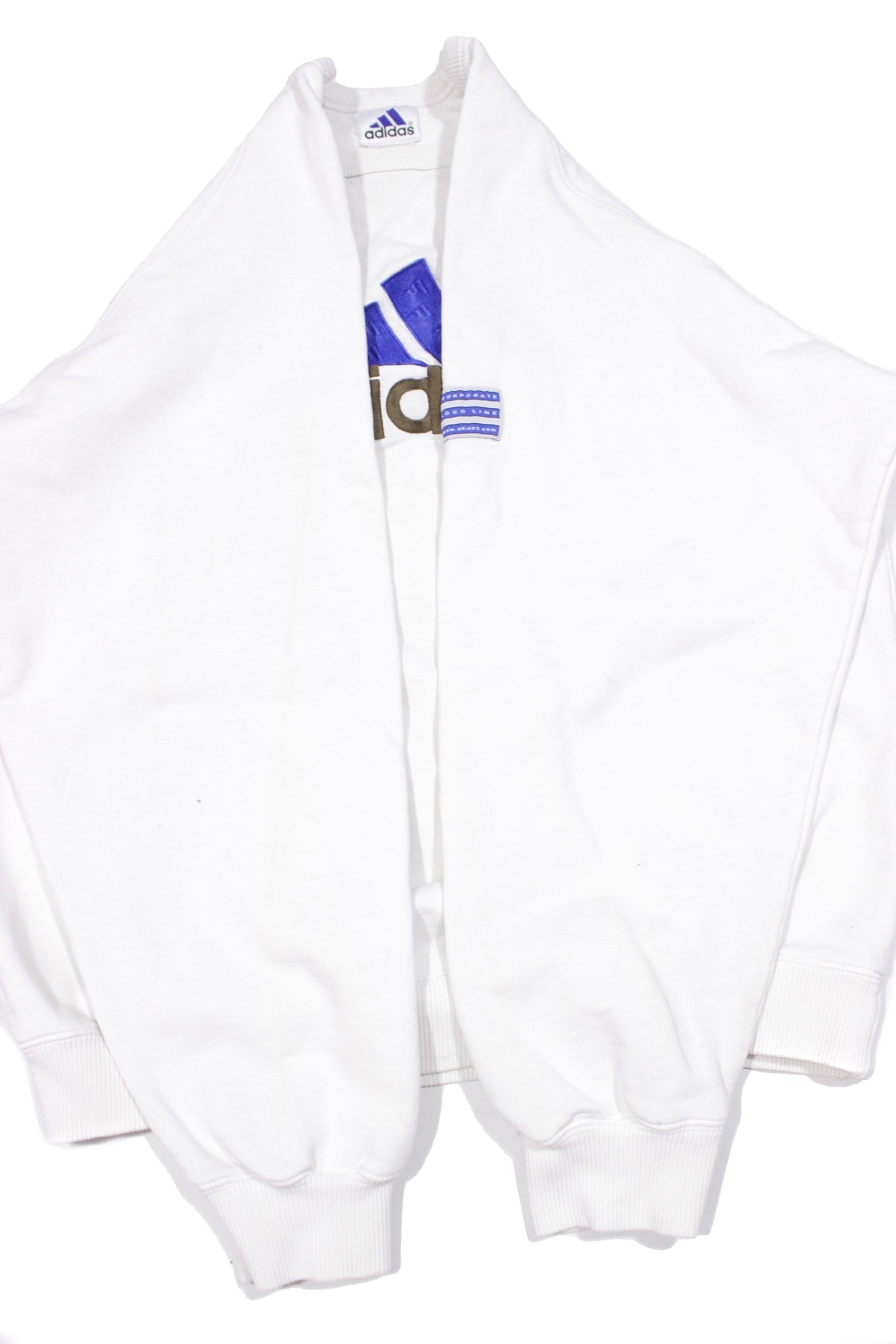 Adidas 90S Big Logo Sweatshirt Size US M / EU 48-50 / 2 - 5 Thumbnail