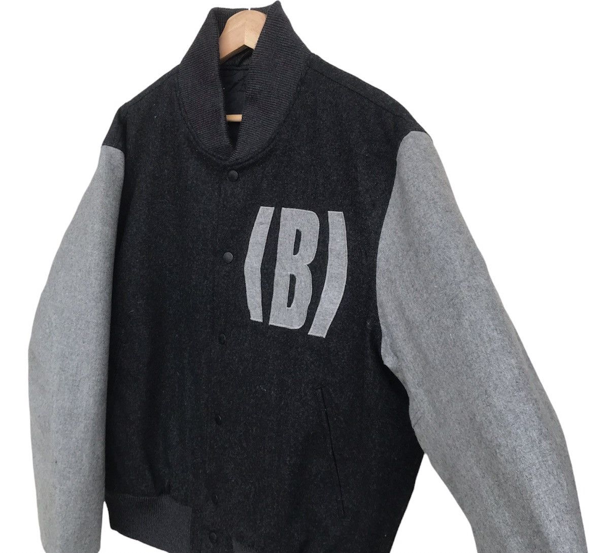 Bape × Goretex RARE Bathing Ape x Goretex varsity wool Single “B” Logo Size US XL / EU 56 / 4 - 5 Thumbnail