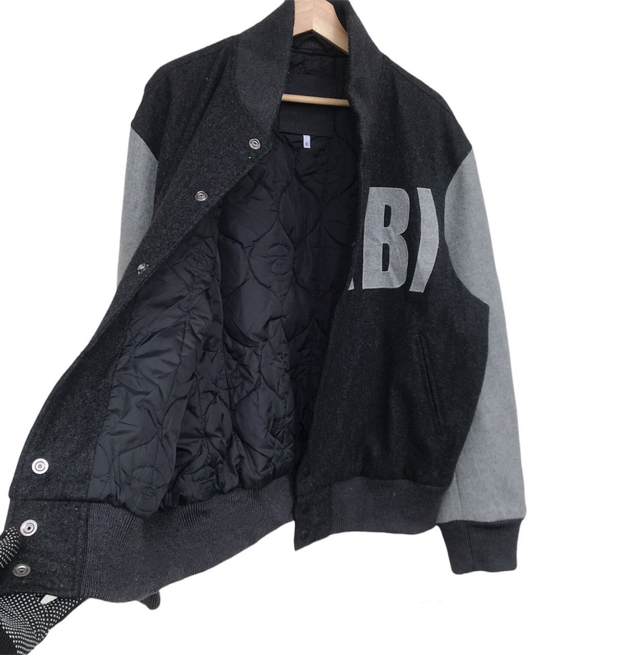 Bape × Goretex RARE Bathing Ape x Goretex varsity wool Single “B” Logo Size US XL / EU 56 / 4 - 8 Thumbnail