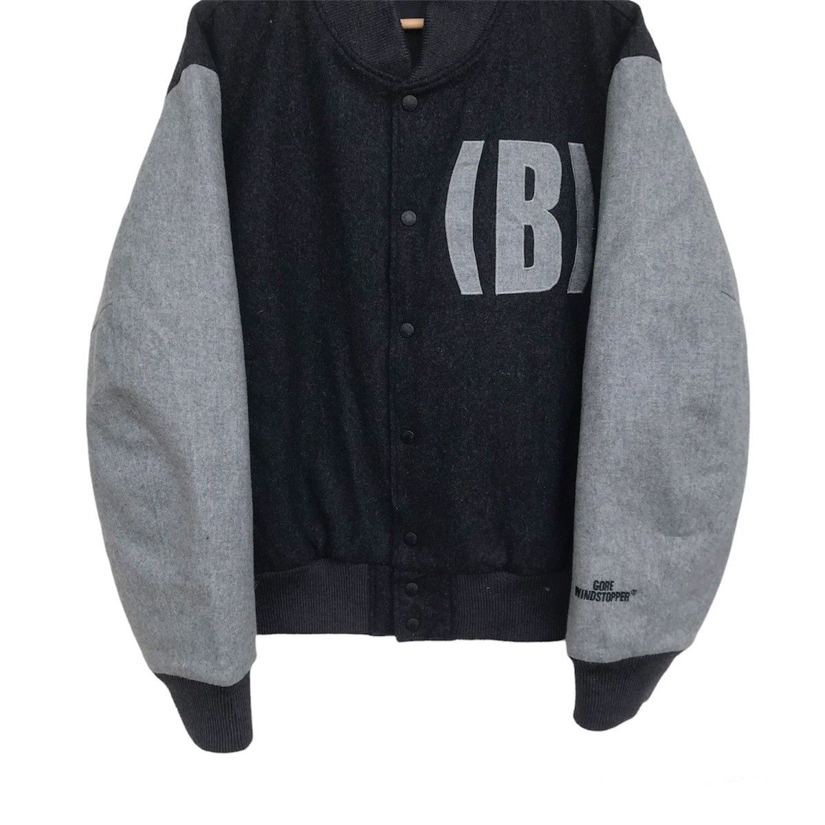 Bape × Goretex RARE Bathing Ape x Goretex varsity wool Single “B” Logo Size US XL / EU 56 / 4 - 4 Thumbnail