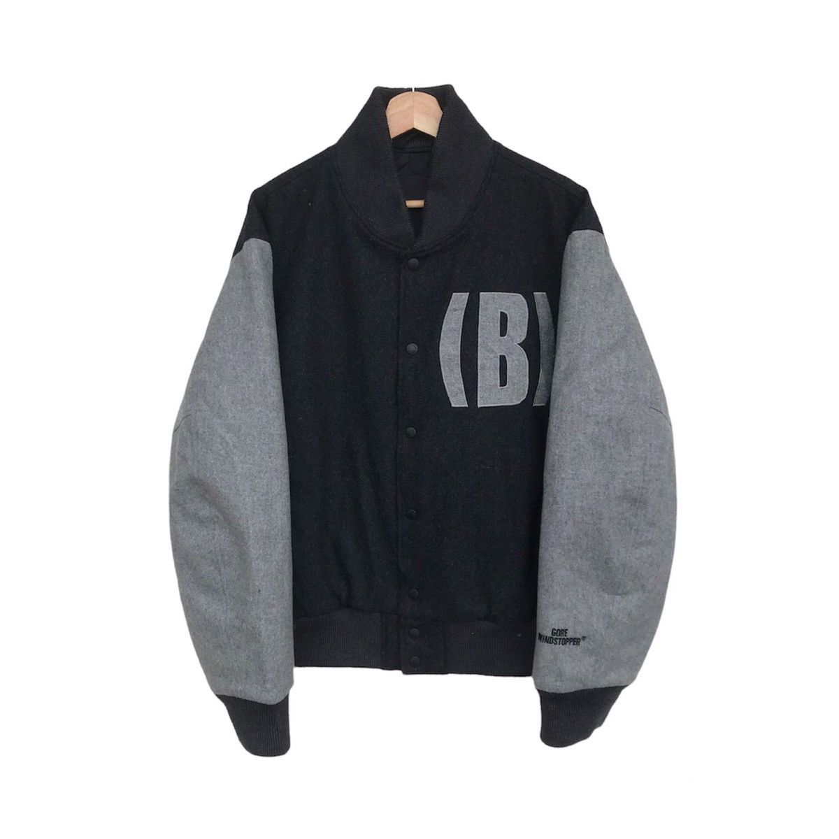 Bape × Goretex RARE Bathing Ape x Goretex varsity wool Single “B” Logo Size US XL / EU 56 / 4 - 1 Thumbnail
