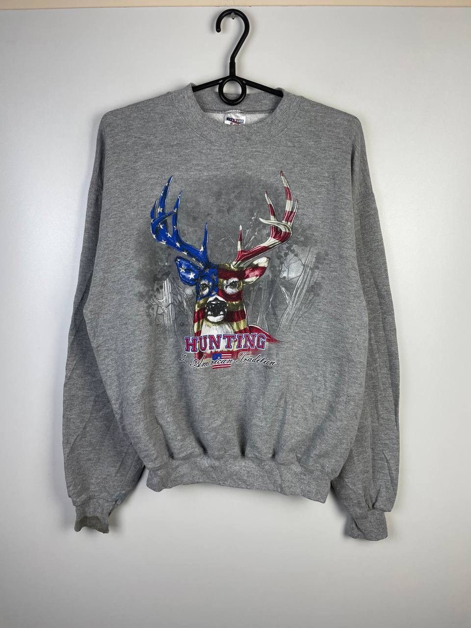 Vintage Crazy sweatshirt Hunting vintage size M Size US M / EU 48-50 / 2 - 1 Thumbnail