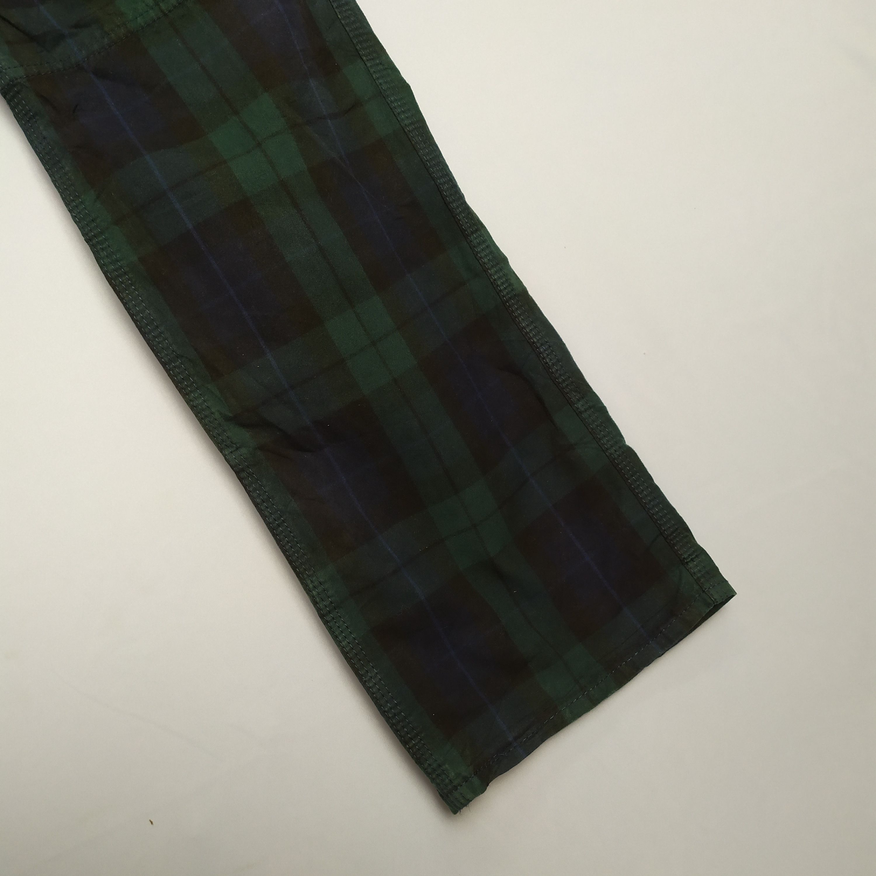 Flannel × Japanese Brand ACOUSTIC CHECKERED CARGO PANTS MULTIPOCKET TACTICAL Size US 36 / EU 52 - 3 Thumbnail
