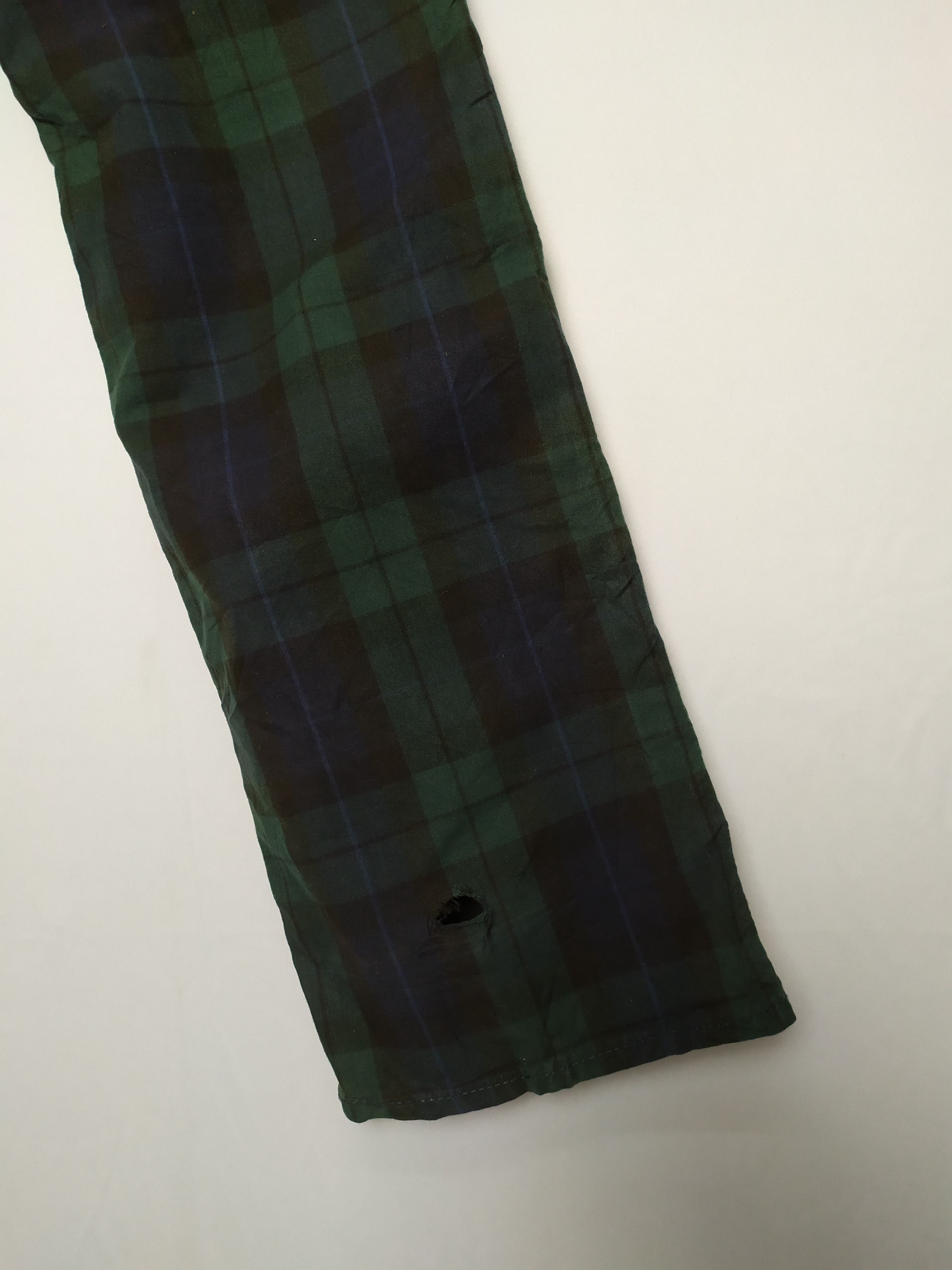 Flannel × Japanese Brand ACOUSTIC CHECKERED CARGO PANTS MULTIPOCKET TACTICAL Size US 36 / EU 52 - 14 Thumbnail