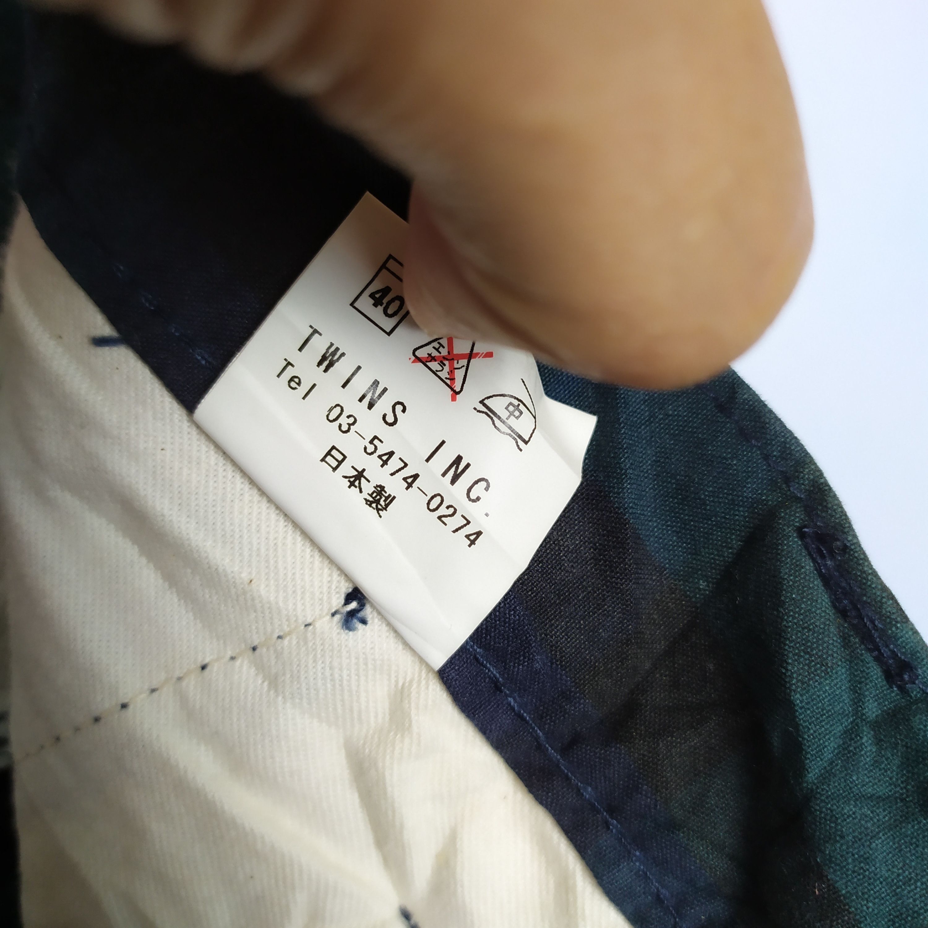 Flannel × Japanese Brand ACOUSTIC CHECKERED CARGO PANTS MULTIPOCKET TACTICAL Size US 36 / EU 52 - 9 Thumbnail