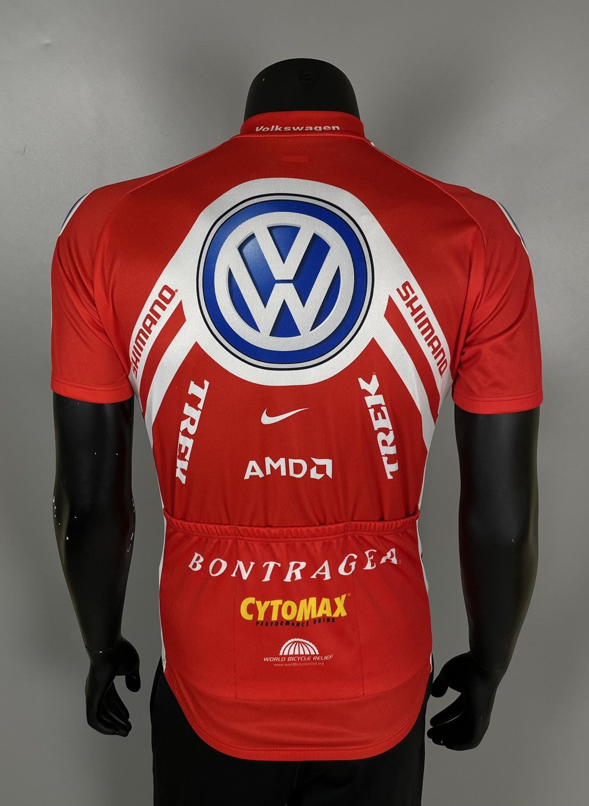 Nike NIKE TREK VOLKSWAGEN USPS SPONSORSHIP CYCLING JERSEY BIKING Size US M / EU 48-50 / 2 - 4 Thumbnail