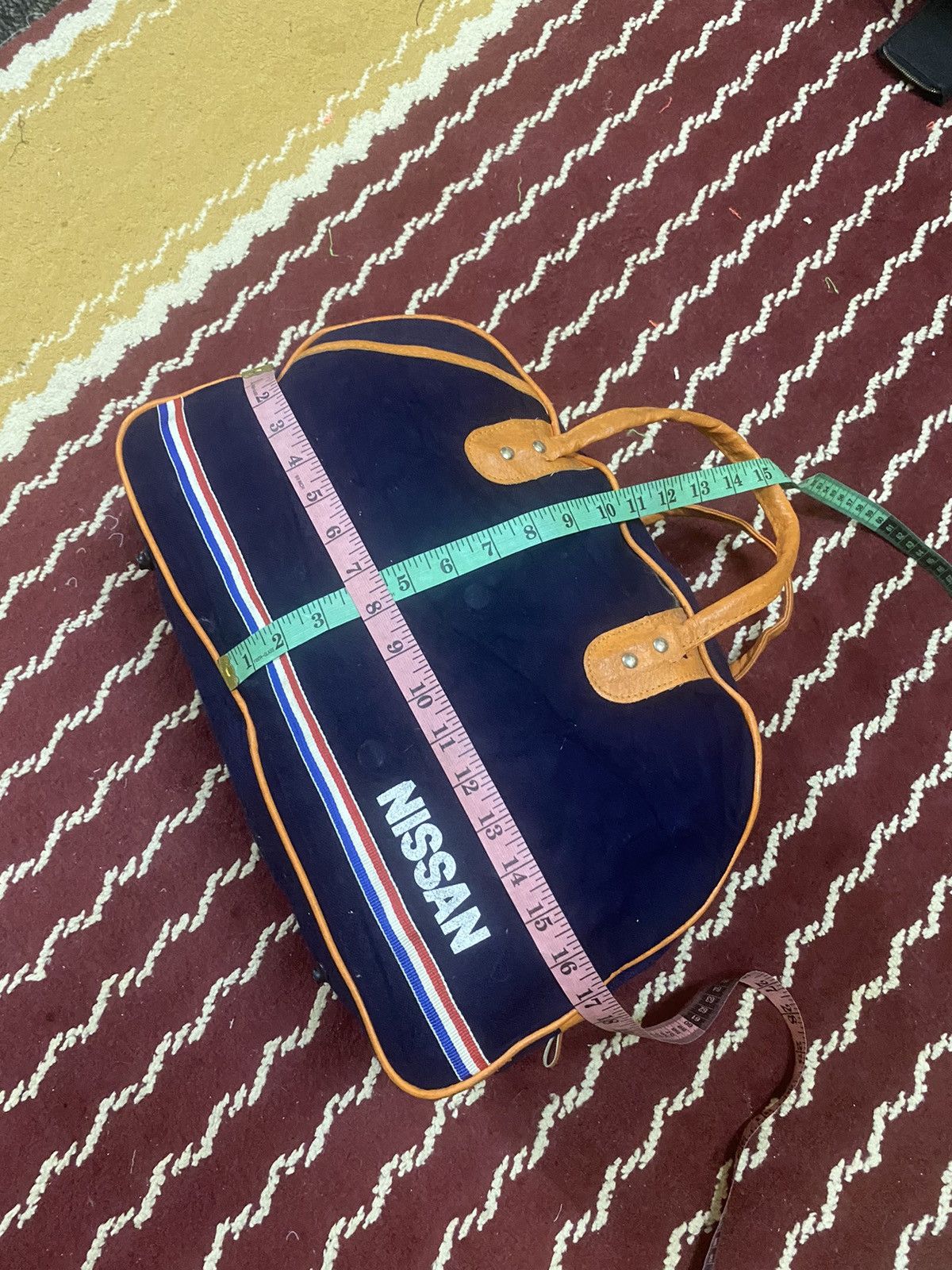 Japanese Brand × Vintage NISSAN SUNNY VINTAGE DUFFLE BAG Size ONE SIZE - 9 Thumbnail