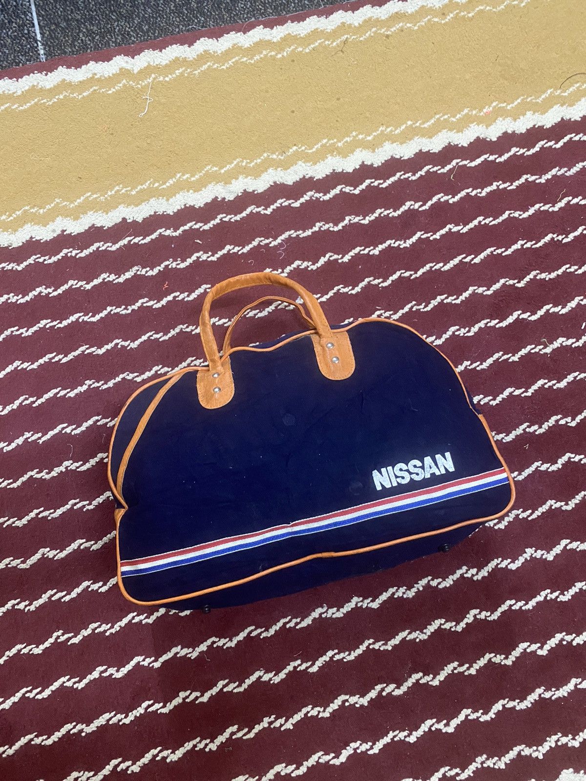 Japanese Brand × Vintage NISSAN SUNNY VINTAGE DUFFLE BAG Size ONE SIZE - 1 Thumbnail