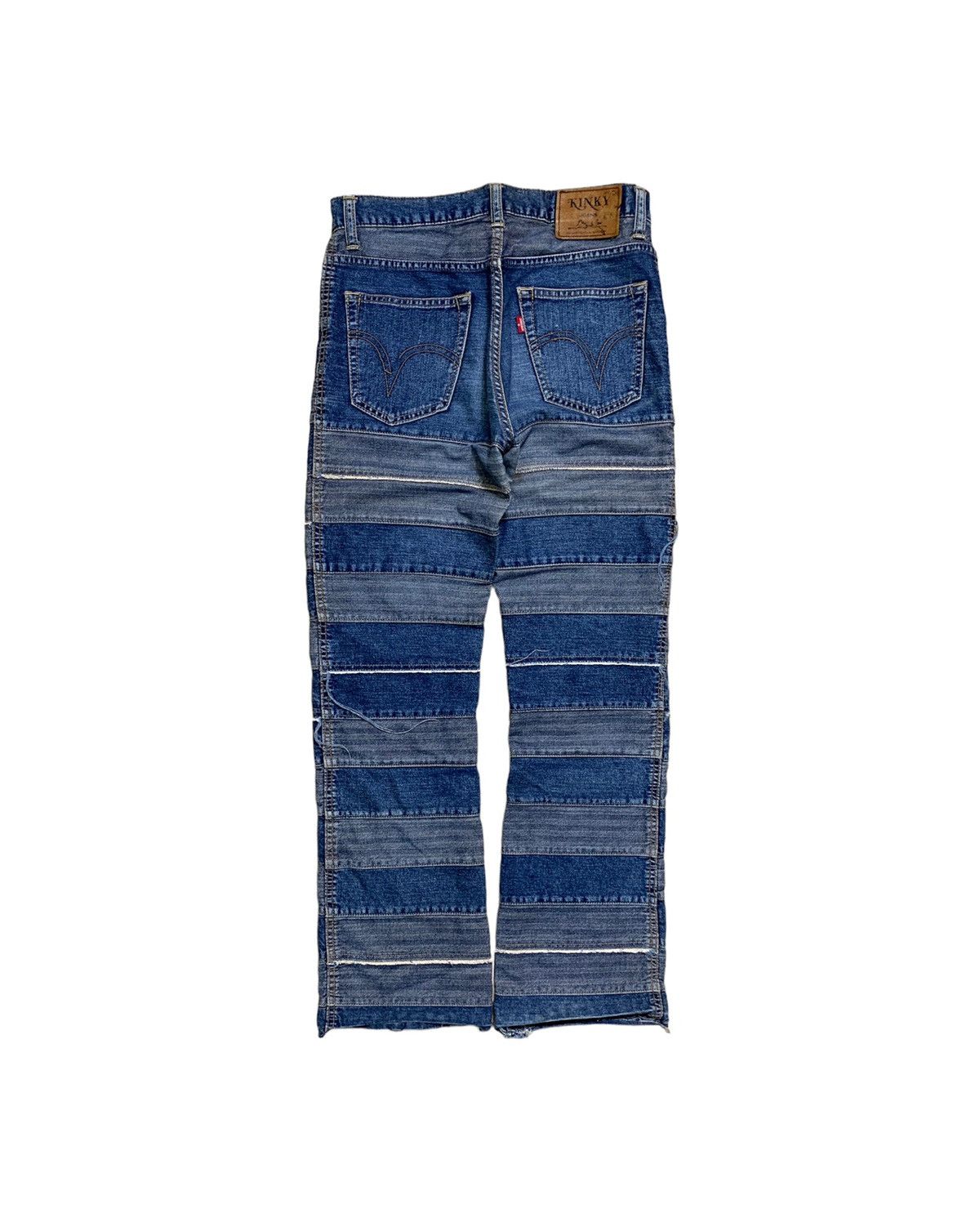 HYSTERIC GLAMOUR KINKY JEANS ダメージ加工 Vintage 90s Hysteric Glamour Kinky Jeans Worker Design