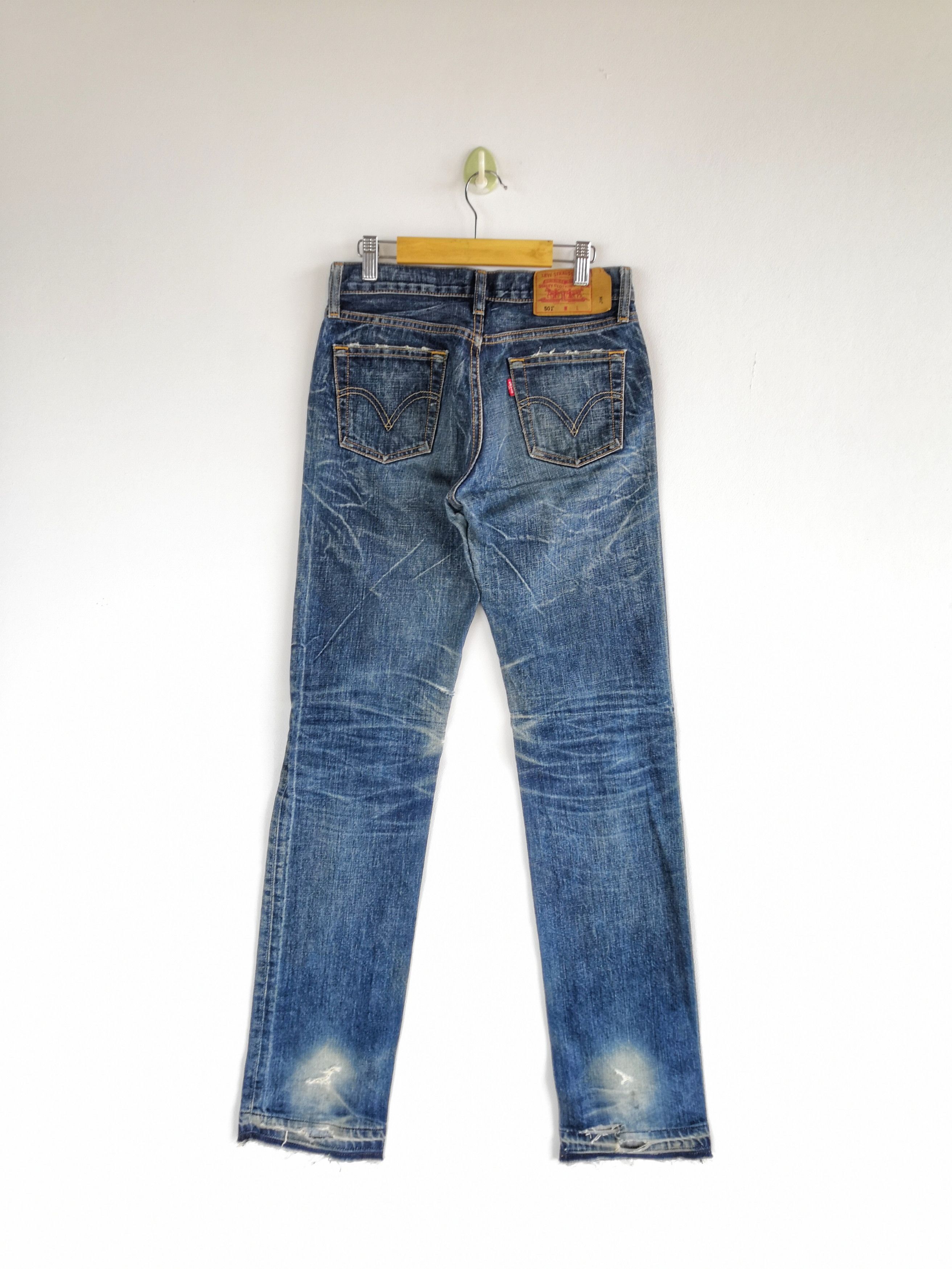 Levi's Vintage Levis 501 Released Hem Jeans Levi's 501 Denim Size 26" / US 2 / IT 38 - 2 Thumbnail
