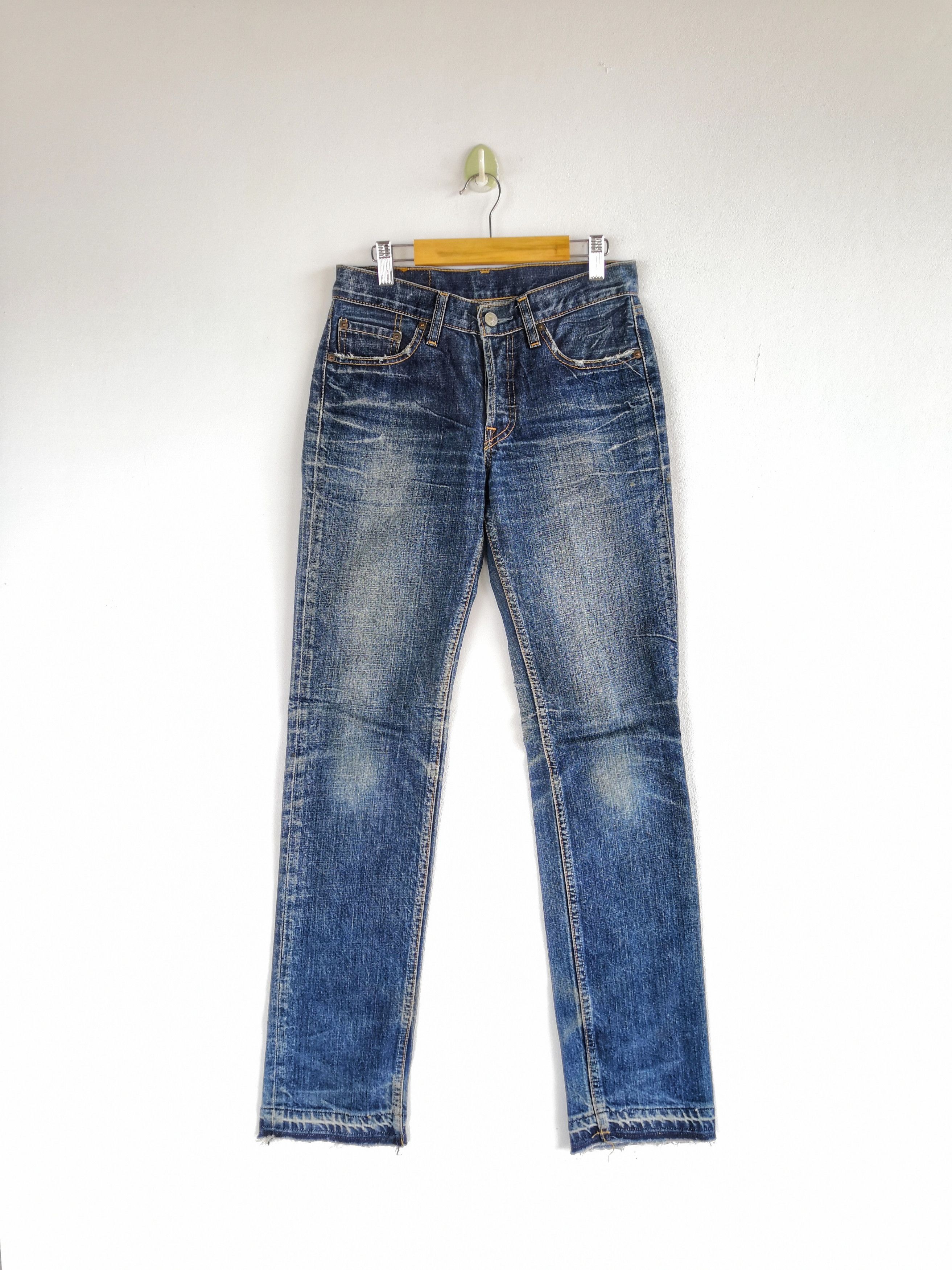Levi's Vintage Levis 501 Released Hem Jeans Levi's 501 Denim Size 26" / US 2 / IT 38 - 1 Thumbnail