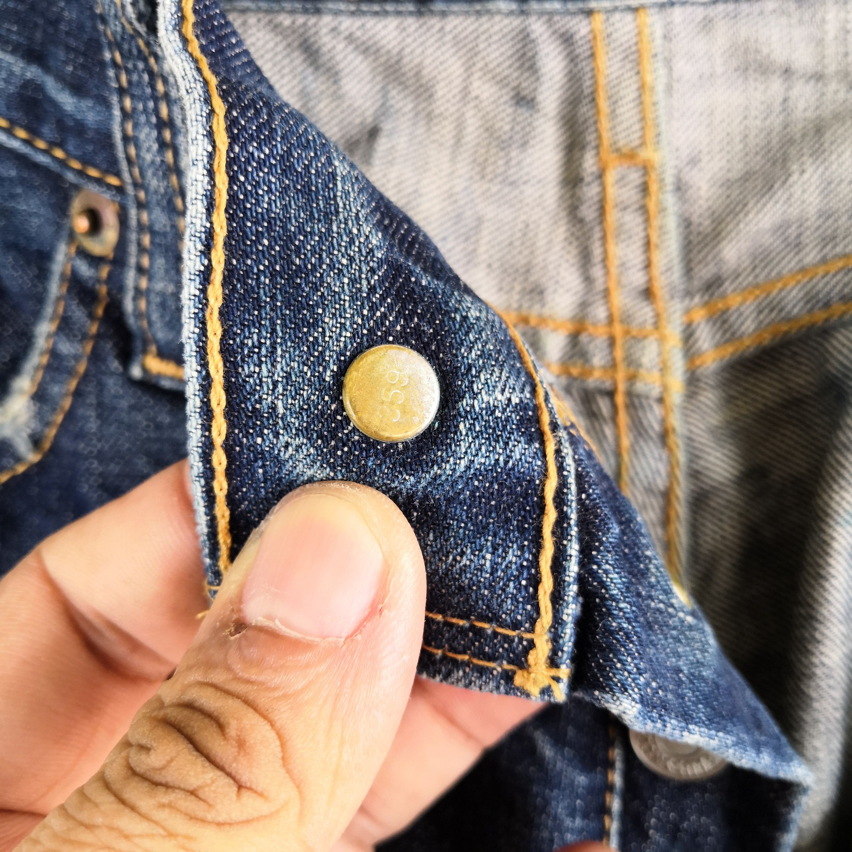 Levi's Vintage Levis 501 Released Hem Jeans Levi's 501 Denim Size 26" / US 2 / IT 38 - 9 Thumbnail