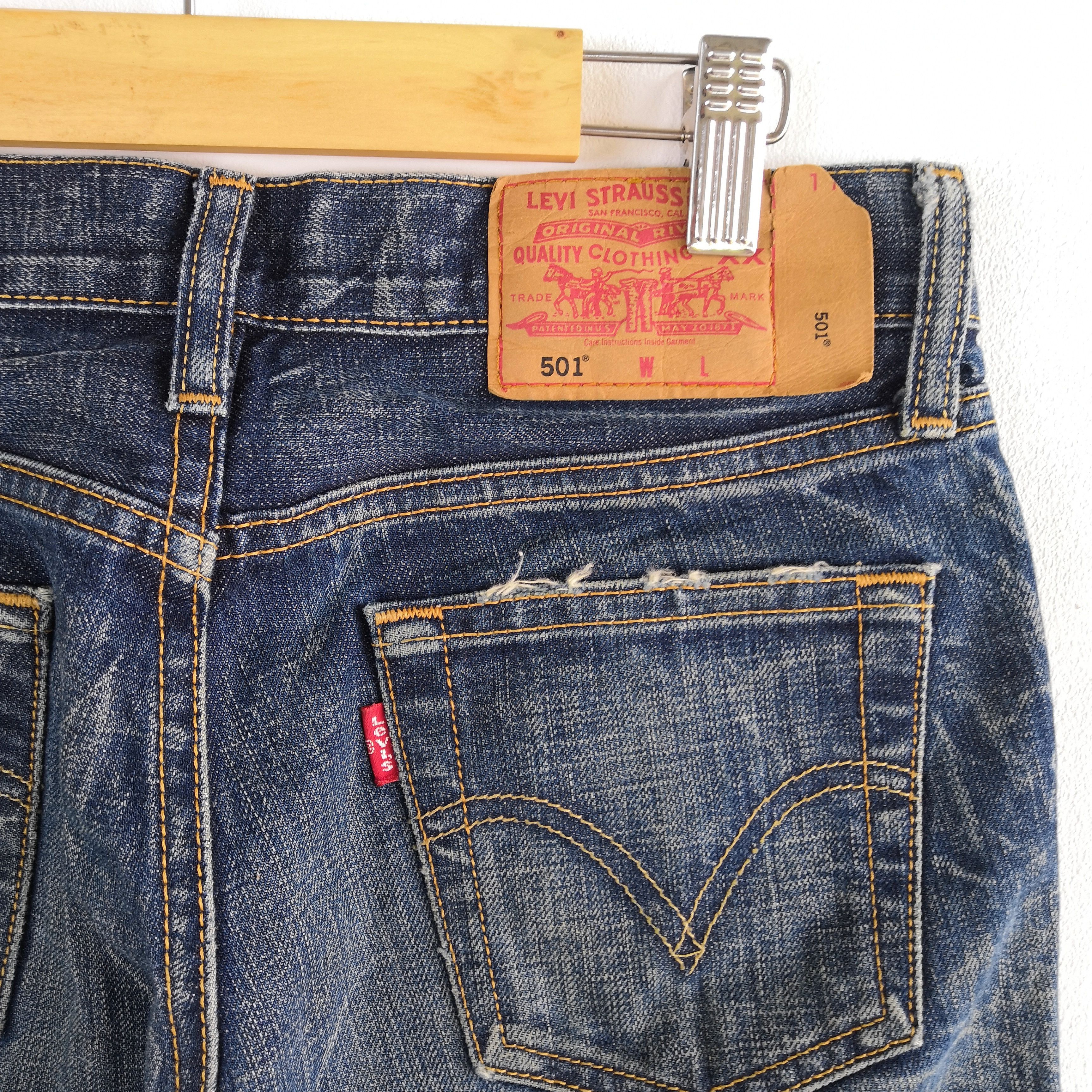 Levi's Vintage Levis 501 Released Hem Jeans Levi's 501 Denim Size 26" / US 2 / IT 38 - 7 Thumbnail
