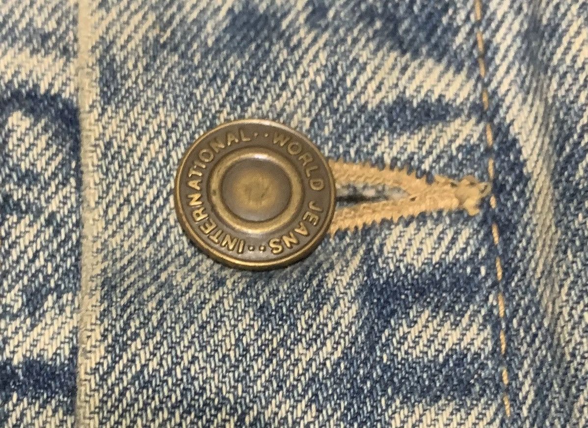 Vintage Vintage 80s Bobson Blue Denim Trucker Jacket Size US S / EU 44-46 / 1 - 6 Thumbnail
