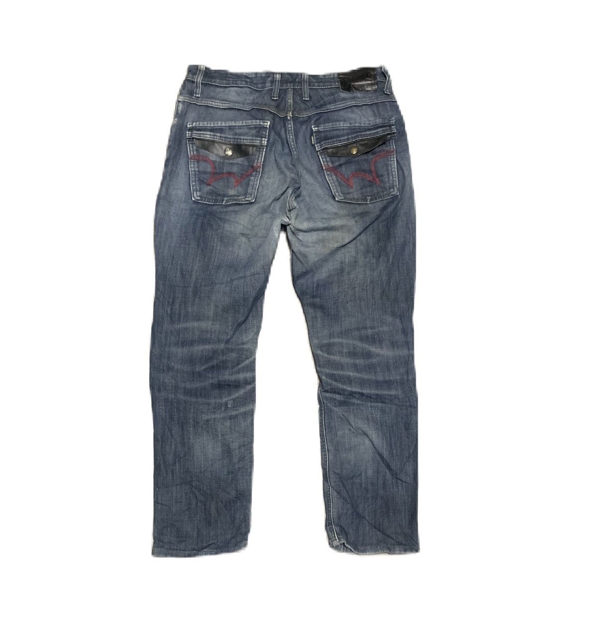 Edwin Vintage 90s Edwin 503 Blue Jeans Made In Japan Size US 34 / EU 50 - 3 Thumbnail
