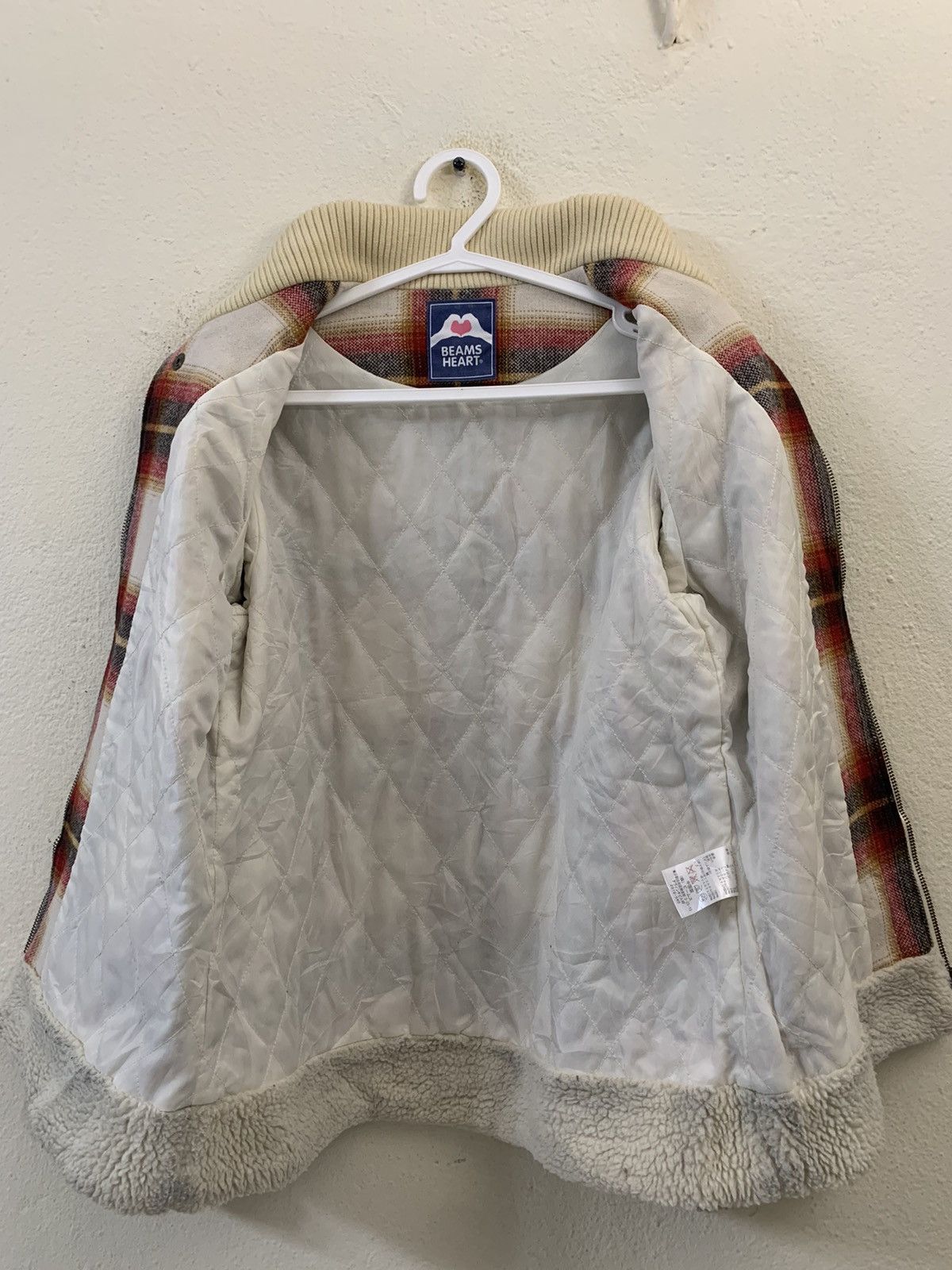 Beams Plus Beams Heart Women Plaid Jacket Size M / US 6-8 / IT 42-44 - 5 Thumbnail