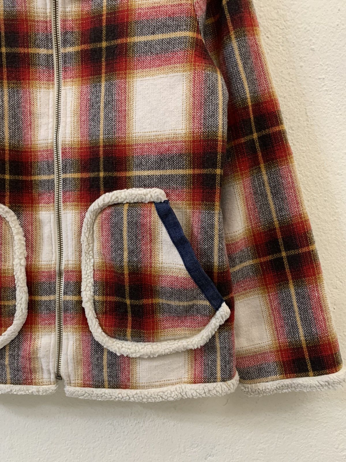 Beams Plus Beams Heart Women Plaid Jacket Size M / US 6-8 / IT 42-44 - 2 Thumbnail
