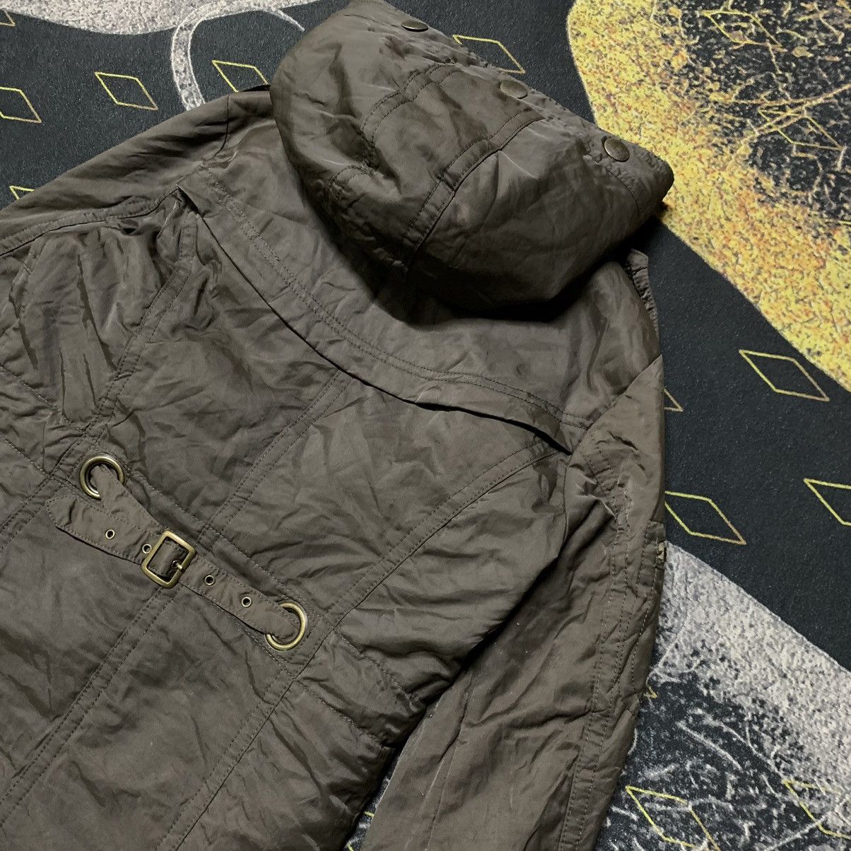 If Six Was Nine ✨Love Boat Detachable Sherpa Linen Bondage Punk Parka Jacket Size M / US 6-8 / IT 42-44 - 18 Thumbnail
