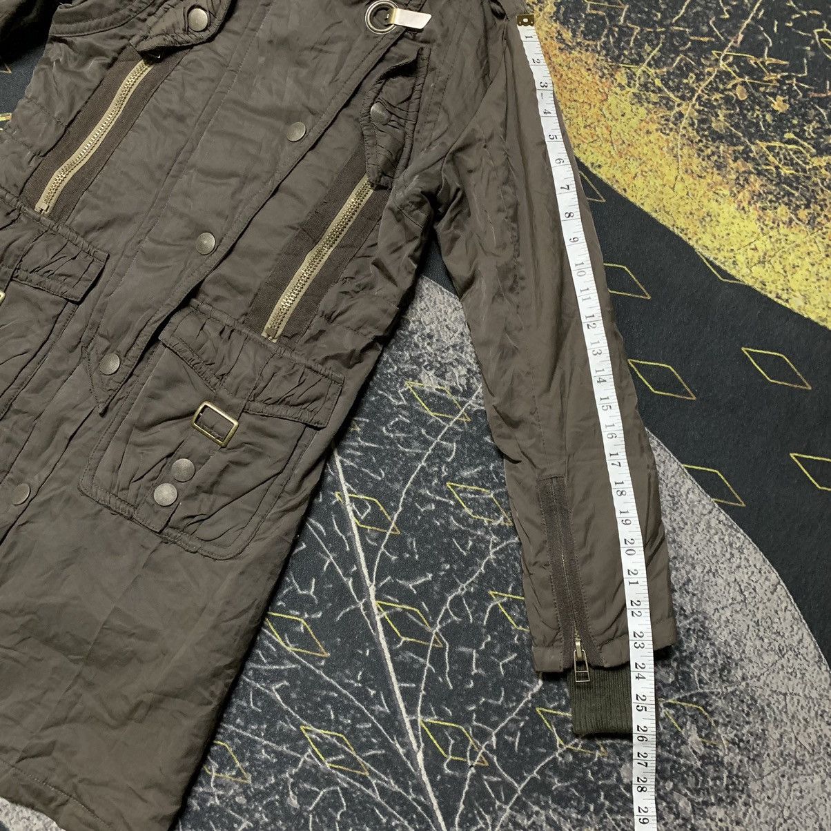 If Six Was Nine ✨Love Boat Detachable Sherpa Linen Bondage Punk Parka Jacket Size M / US 6-8 / IT 42-44 - 16 Thumbnail