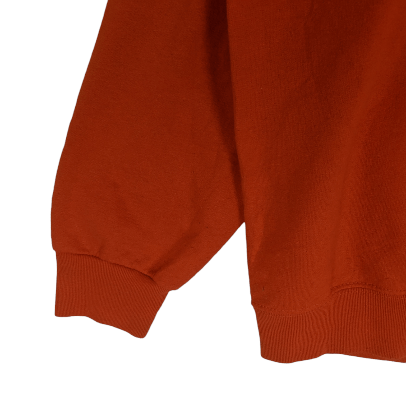 Fruit Of The Loom FRUIT OF THE LOOM Orange Plain Crewneck Jumper Sweatshirt Size US XL / EU 56 / 4 - 5 Thumbnail