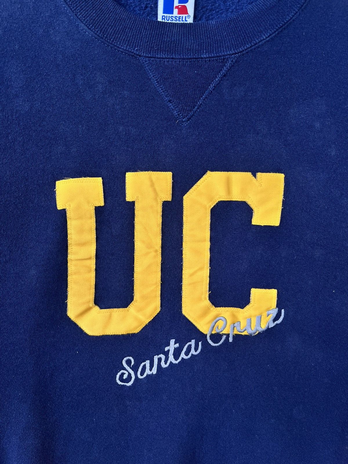Russell Athletic Vintage 90s University California Santa Cruz Sweatshirt Size US L / EU 52-54 / 3 - 3 Thumbnail