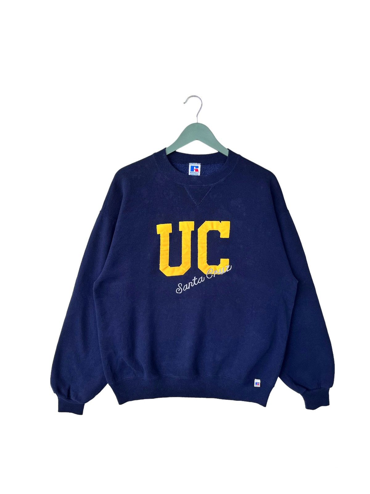 Russell Athletic Vintage 90s University California Santa Cruz Sweatshirt Size US L / EU 52-54 / 3 - 1 Thumbnail