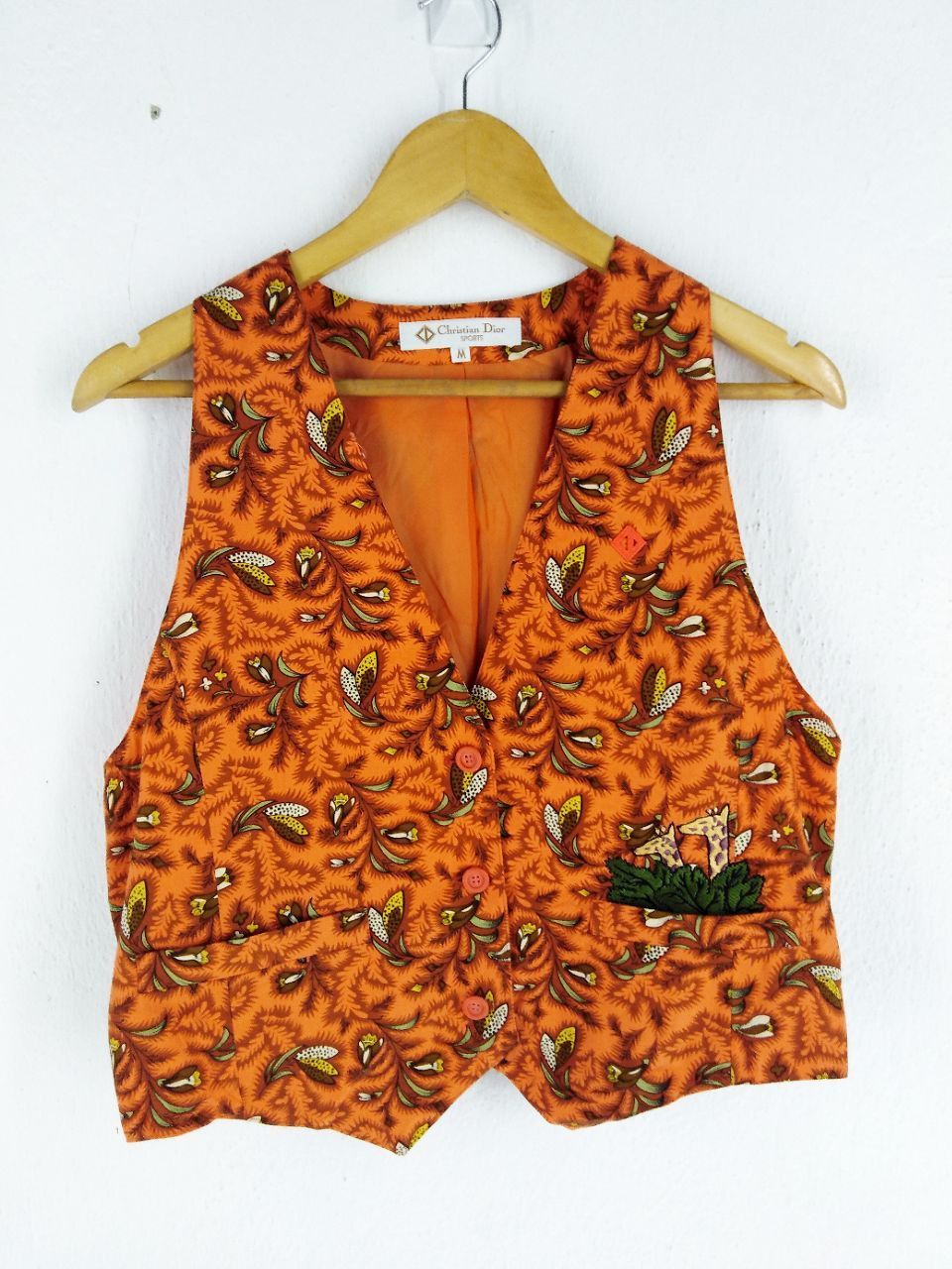 Christian Dior Monsieur RARE DESIGN CHRISTIAN DIOR FLORAL PRINT VEST Size US M / EU 48-50 / 2 - 1 Thumbnail