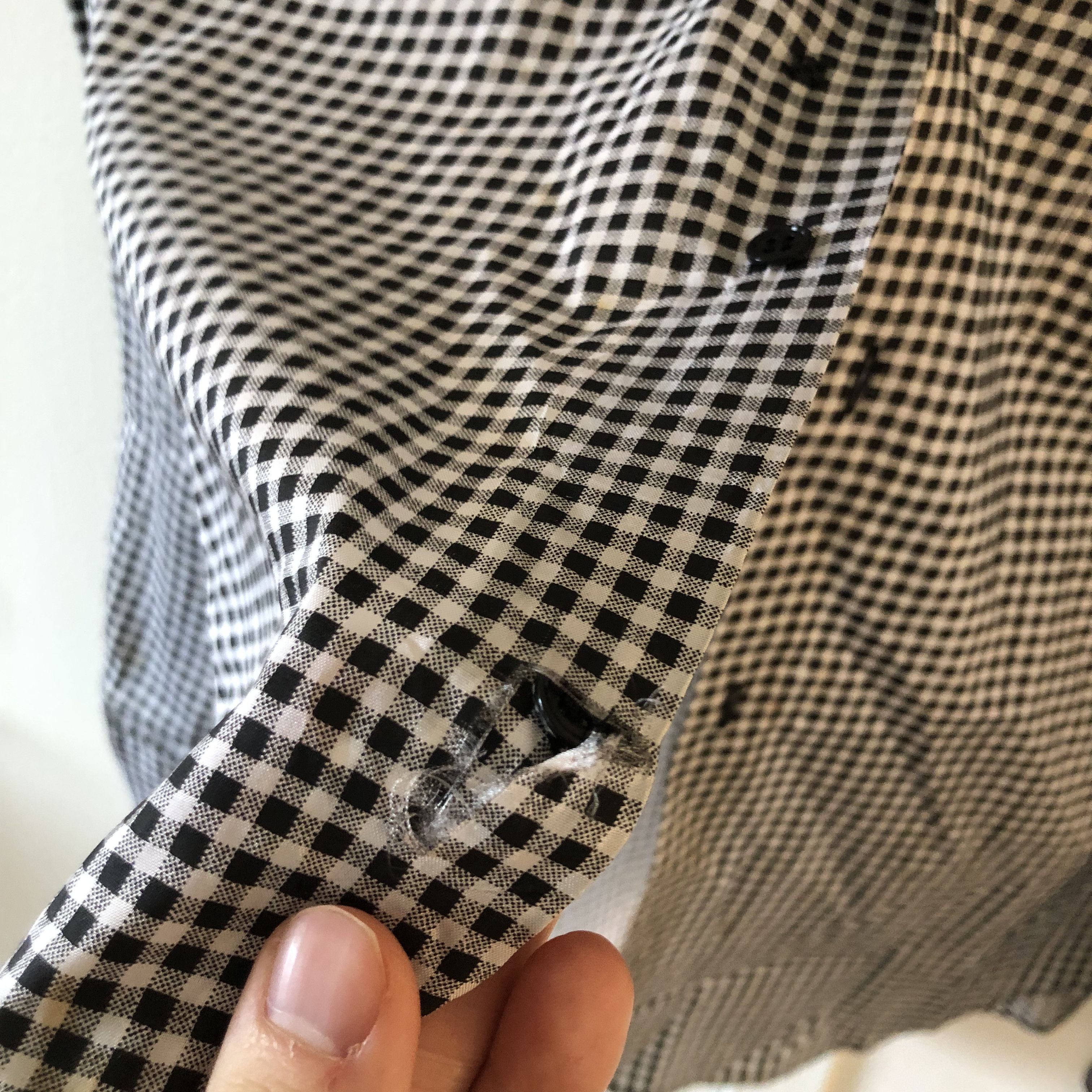 Comme des Garcons Comme des Garcons Checkered Button Up Size US S / EU 44-46 / 1 - 4 Thumbnail