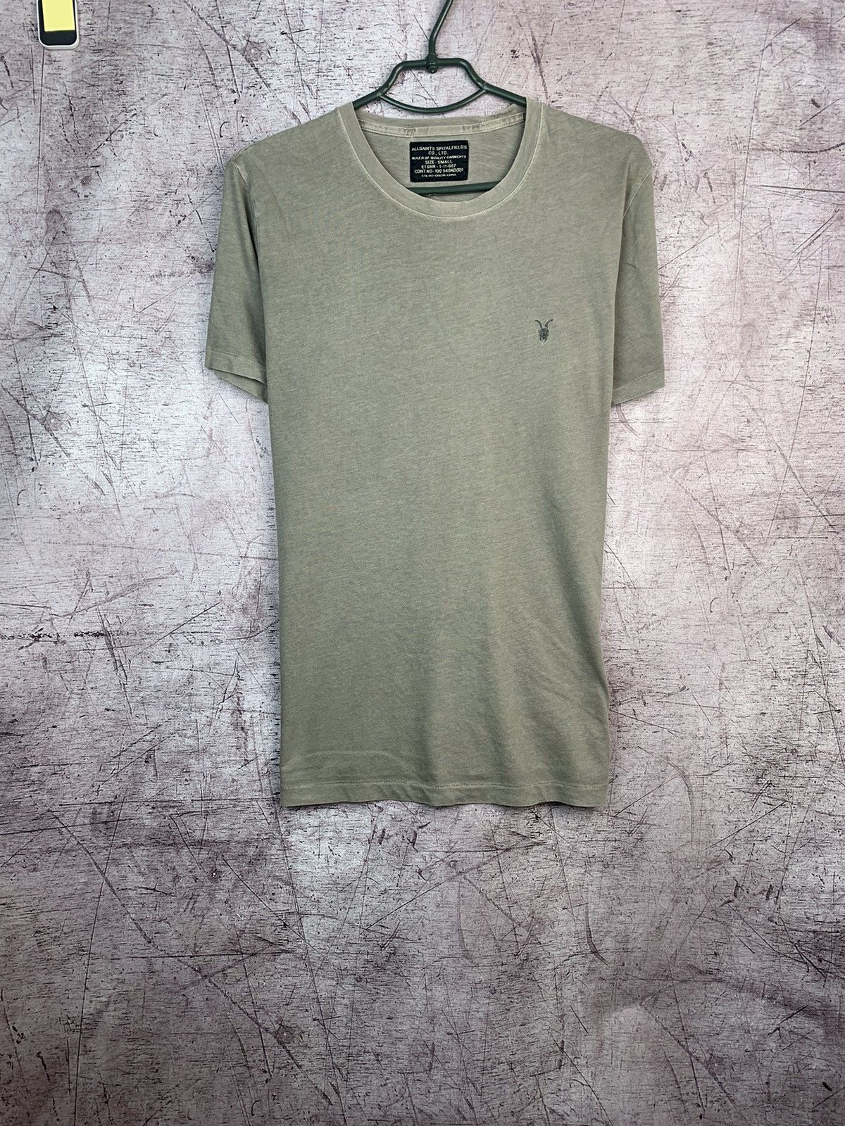 Allsaints Allsaints Mens Tonic Short Sleeve Crew T shirt Size US S / EU 44-46 / 1 - 1 Thumbnail