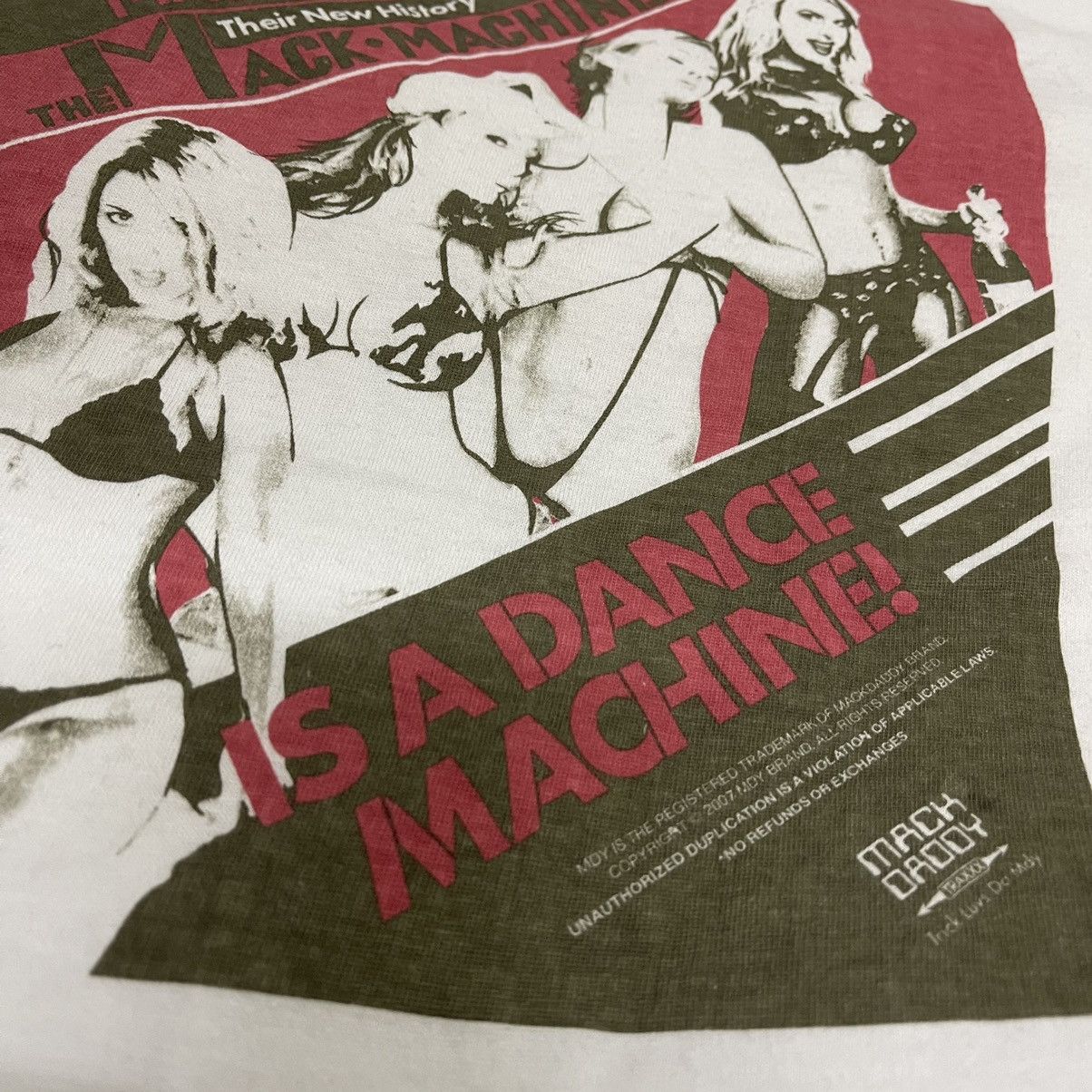 Hysteric Glamour Mackdaddy Tshirt mack-machine sexy girl Size US S / EU 44-46 / 1 - 3 Thumbnail