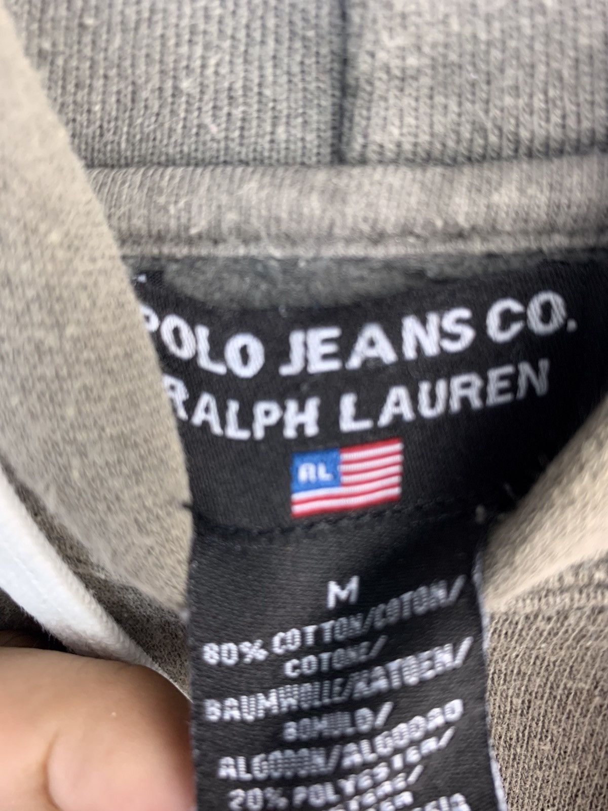Polo Ralph Lauren × Ralph Lauren × Vintage Polo Jeans Ralph Lauren Vintage Mens Hoodie Size US M / EU 48-50 / 2 - 8 Thumbnail