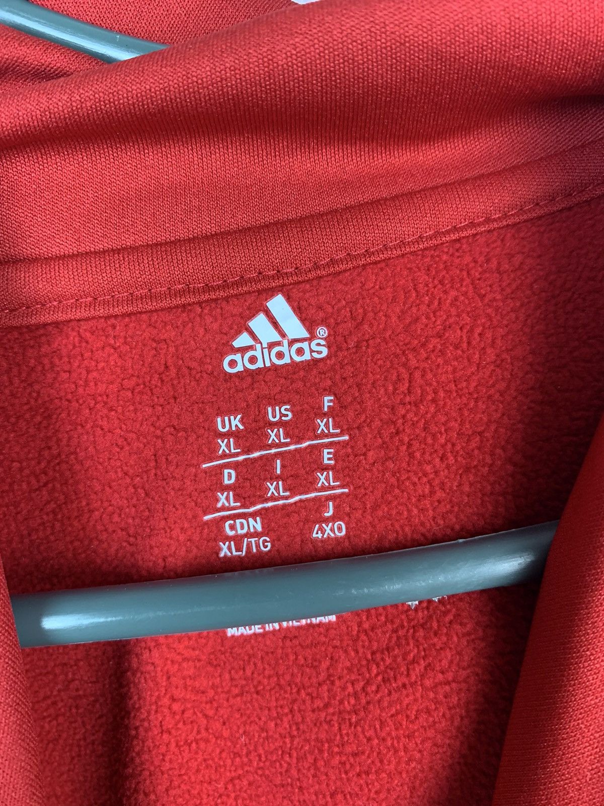 Adidas × Vintage Vintage Adidas Canada Y2K Hoodie Size US XL / EU 56 / 4 - 5 Thumbnail