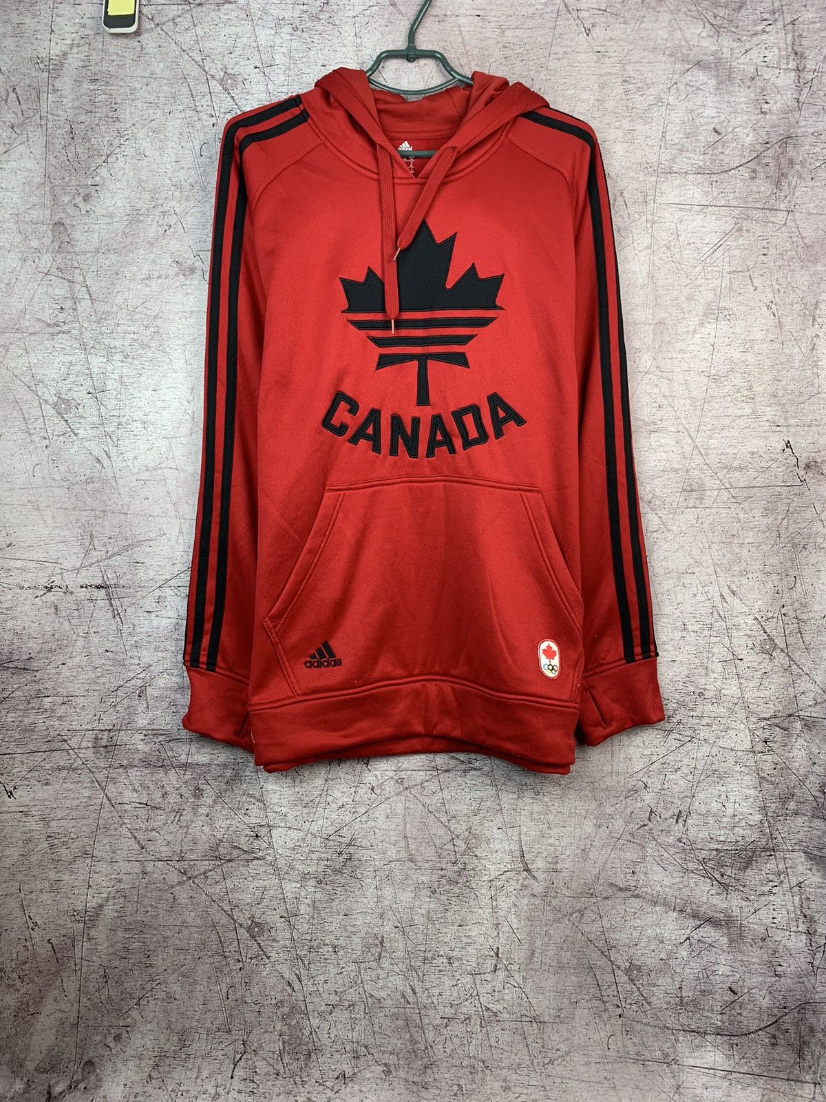 Adidas × Vintage Vintage Adidas Canada Y2K Hoodie Size US XL / EU 56 / 4 - 1 Thumbnail