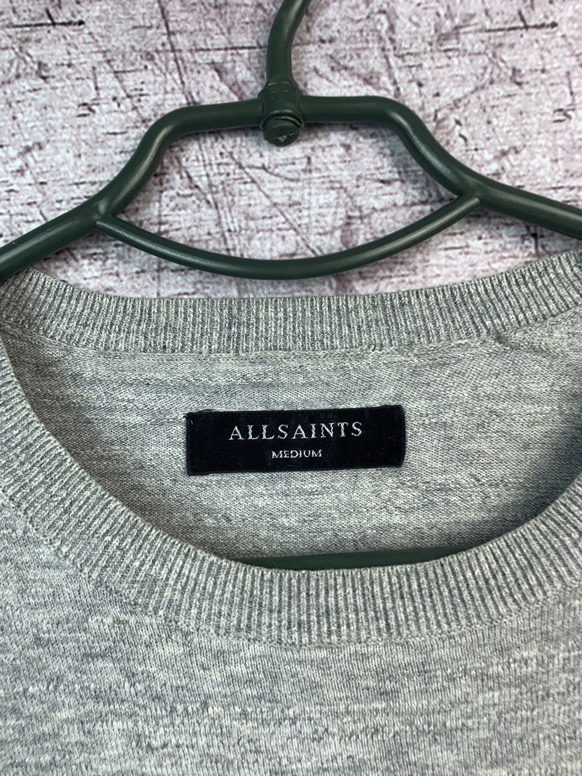 Allsaints Allsaints Mens Ruthin Crew Sweater Size US M / EU 48-50 / 2 - 7 Thumbnail